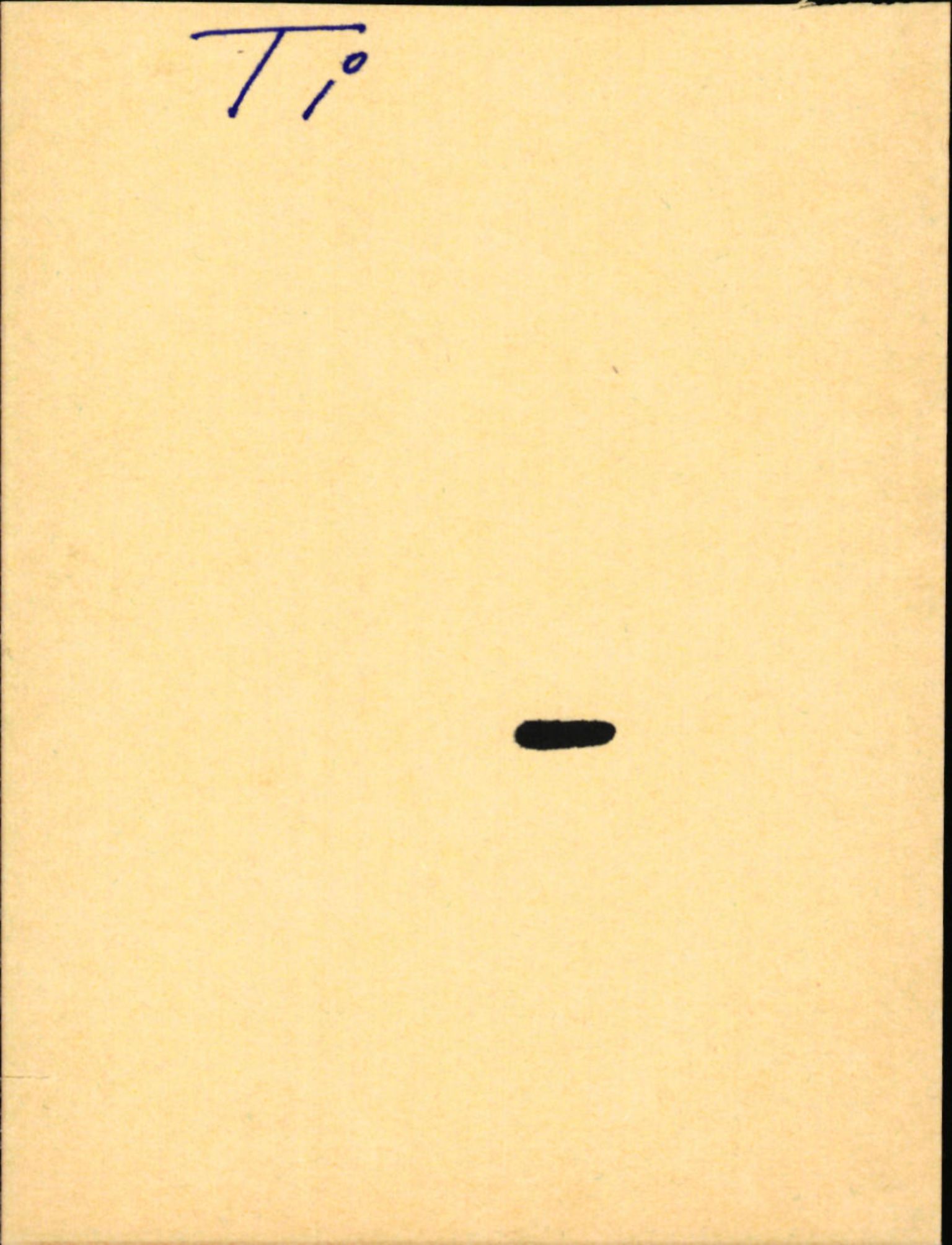 Statens vegvesen, Hordaland vegkontor, SAB/A-5201/2/Hb/L0035: O-eierkort T, 1920-1971, p. 1