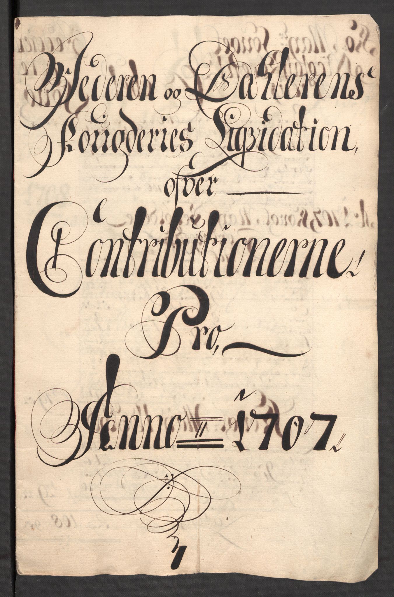 Rentekammeret inntil 1814, Reviderte regnskaper, Fogderegnskap, AV/RA-EA-4092/R46/L2733: Fogderegnskap Jæren og Dalane, 1705-1708, p. 268