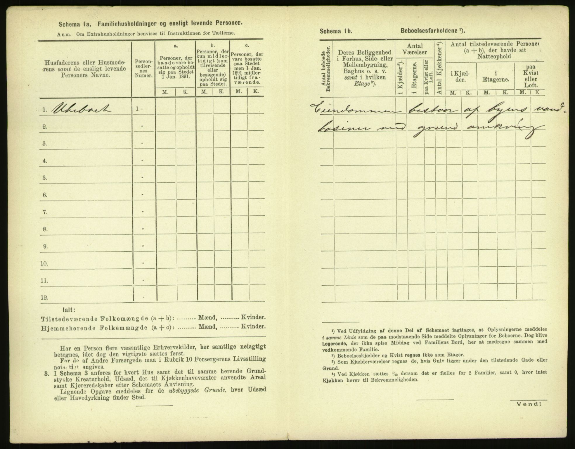 RA, 1891 census for 1503 Kristiansund, 1891, p. 205