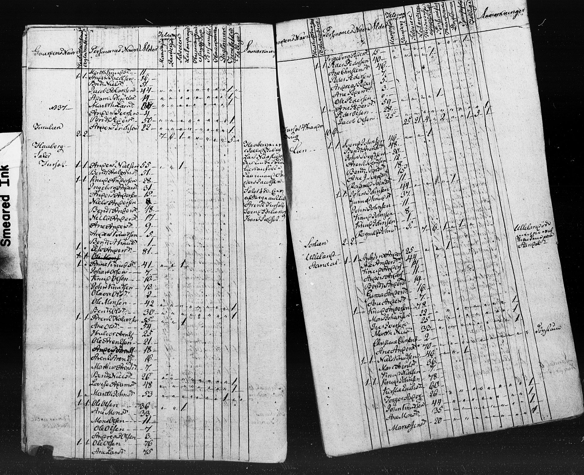 , Census 1825 for Tingvoll, 1825, p. 14