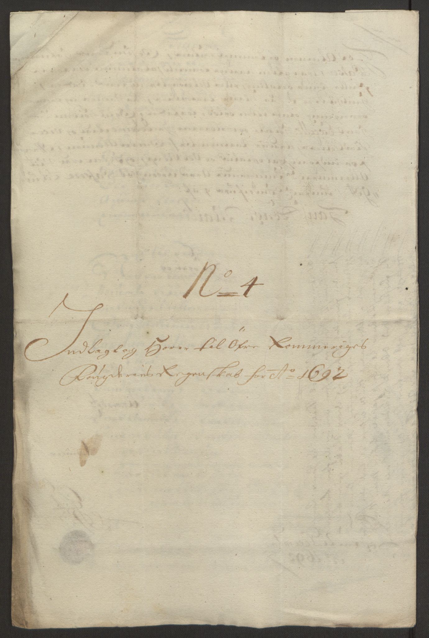 Rentekammeret inntil 1814, Reviderte regnskaper, Fogderegnskap, AV/RA-EA-4092/R12/L0704: Fogderegnskap Øvre Romerike, 1692, p. 290