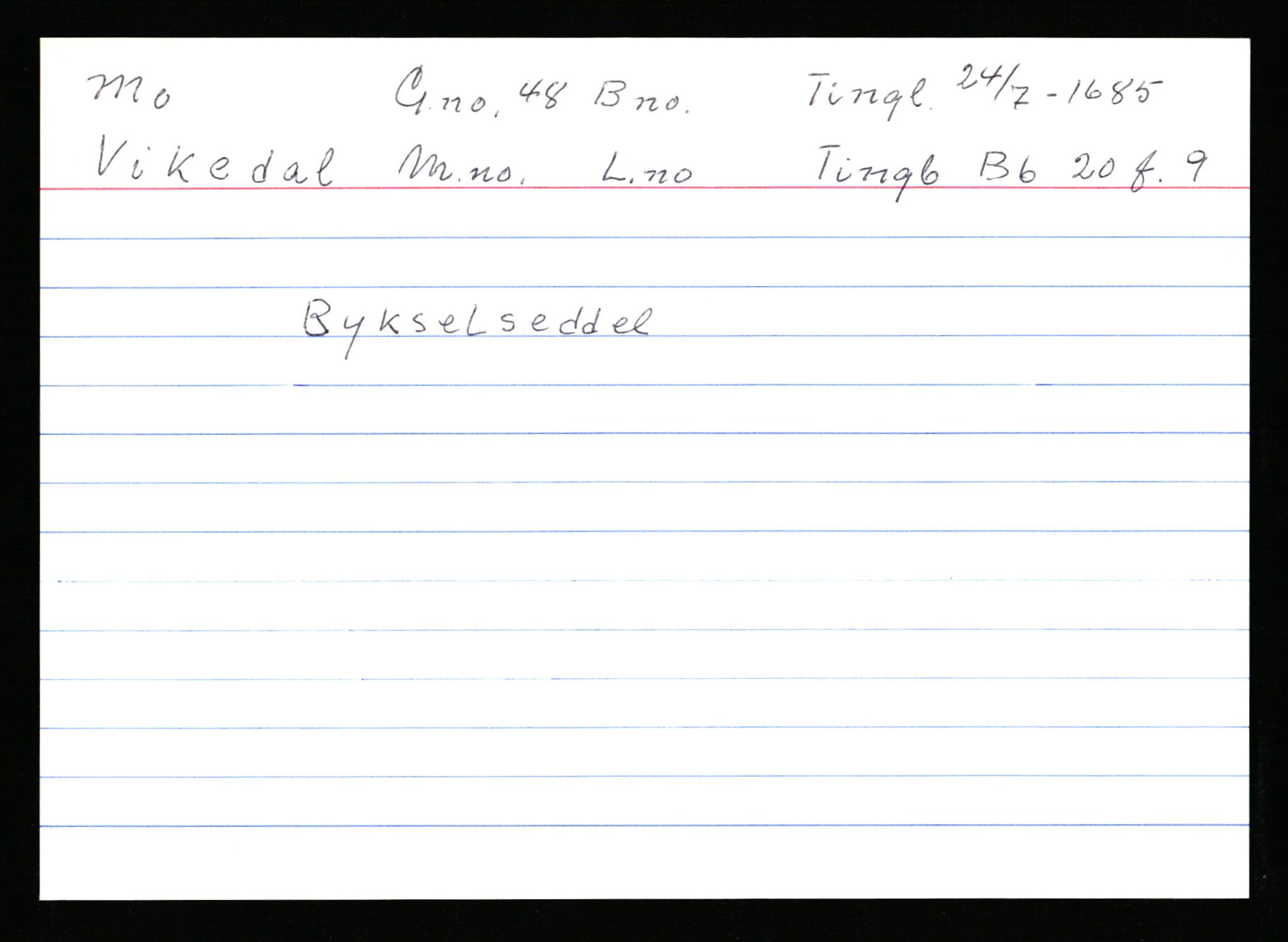 Statsarkivet i Stavanger, AV/SAST-A-101971/03/Y/Ym/L0039: Åstedskort sortert etter gårdsnavn: Mo - Myglebostad, 1600-1950, p. 10