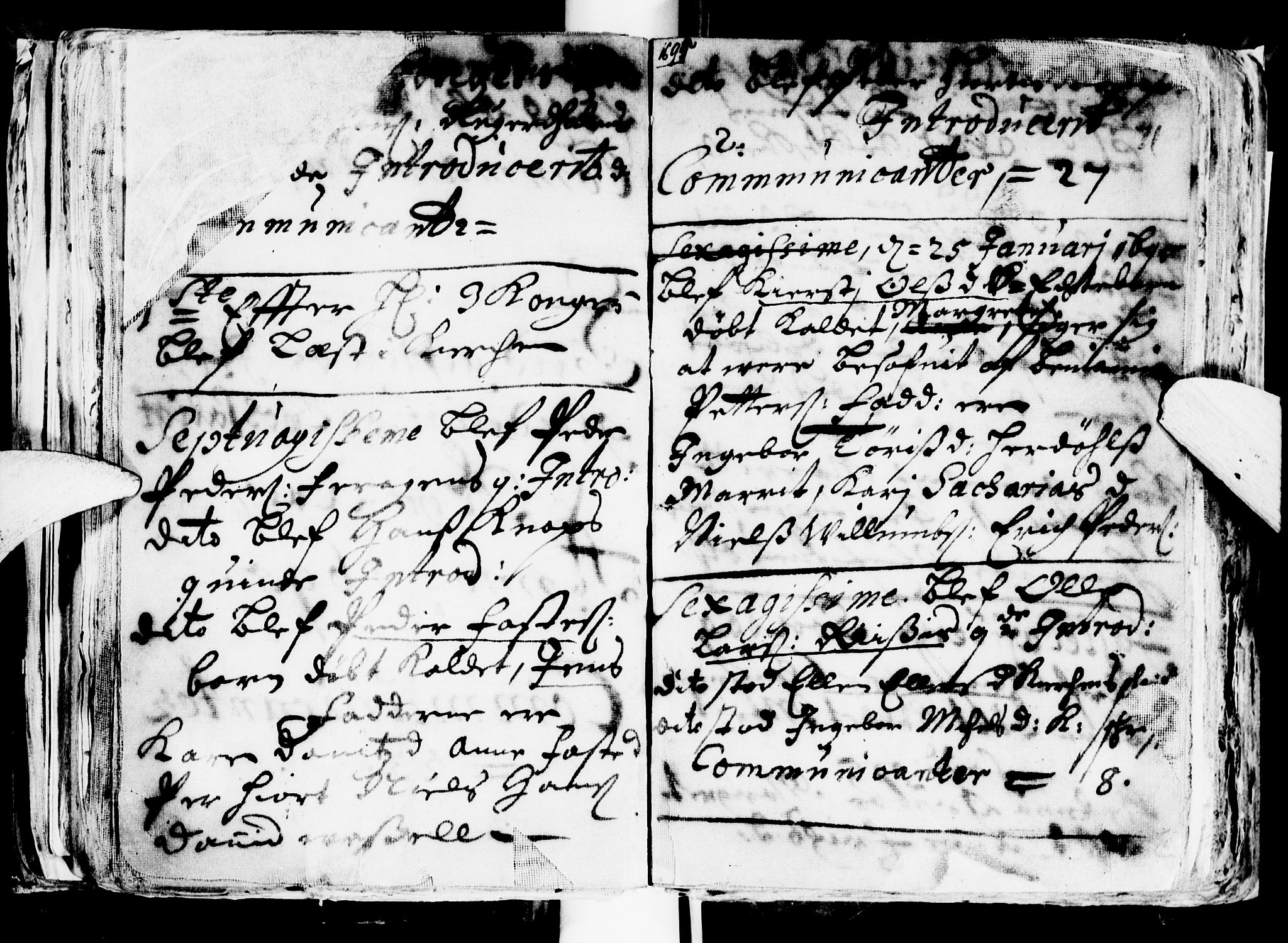 Ministerialprotokoller, klokkerbøker og fødselsregistre - Sør-Trøndelag, SAT/A-1456/681/L0923: Parish register (official) no. 681A01, 1691-1700, p. 71