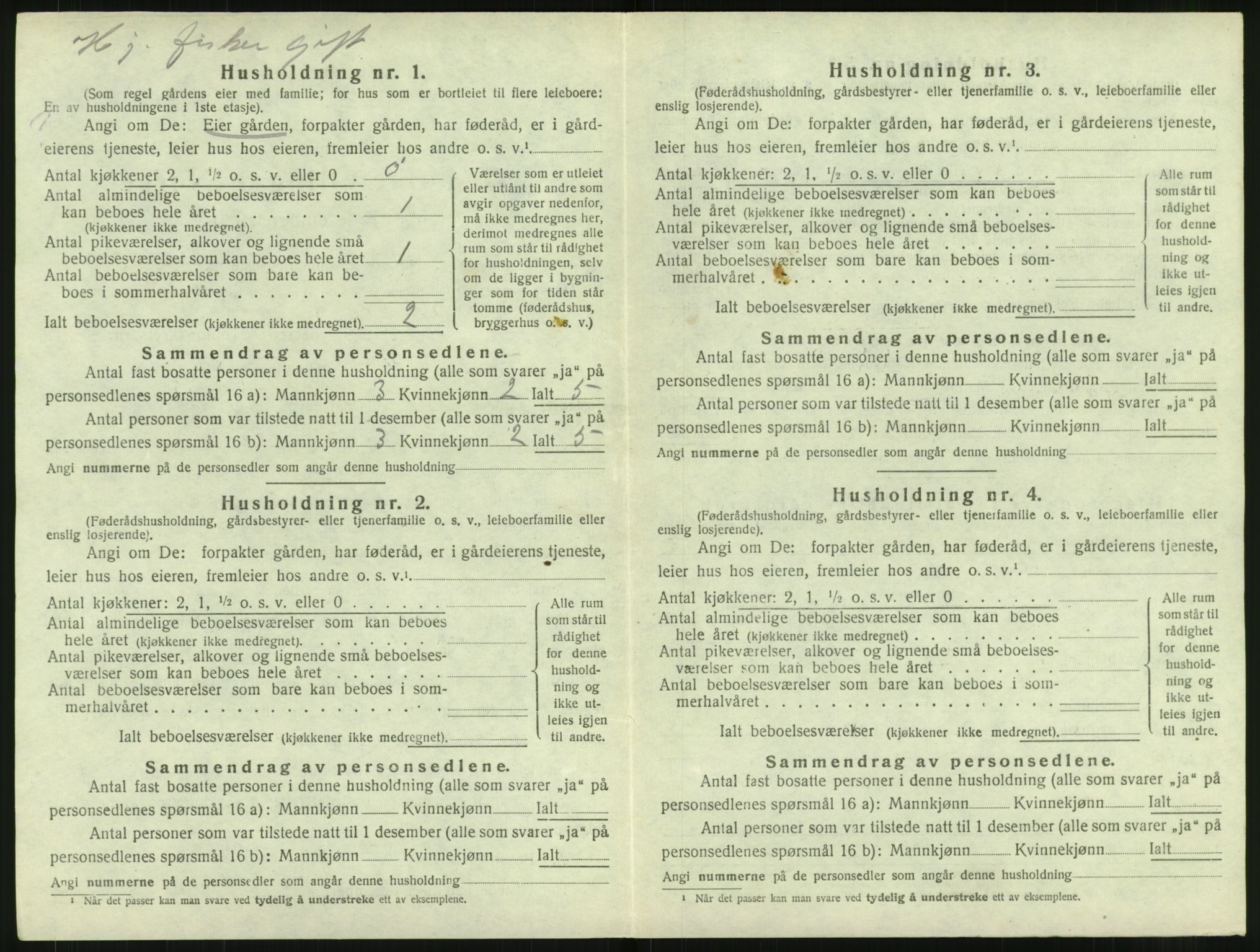 SAT, 1920 census for Borge, 1920, p. 928