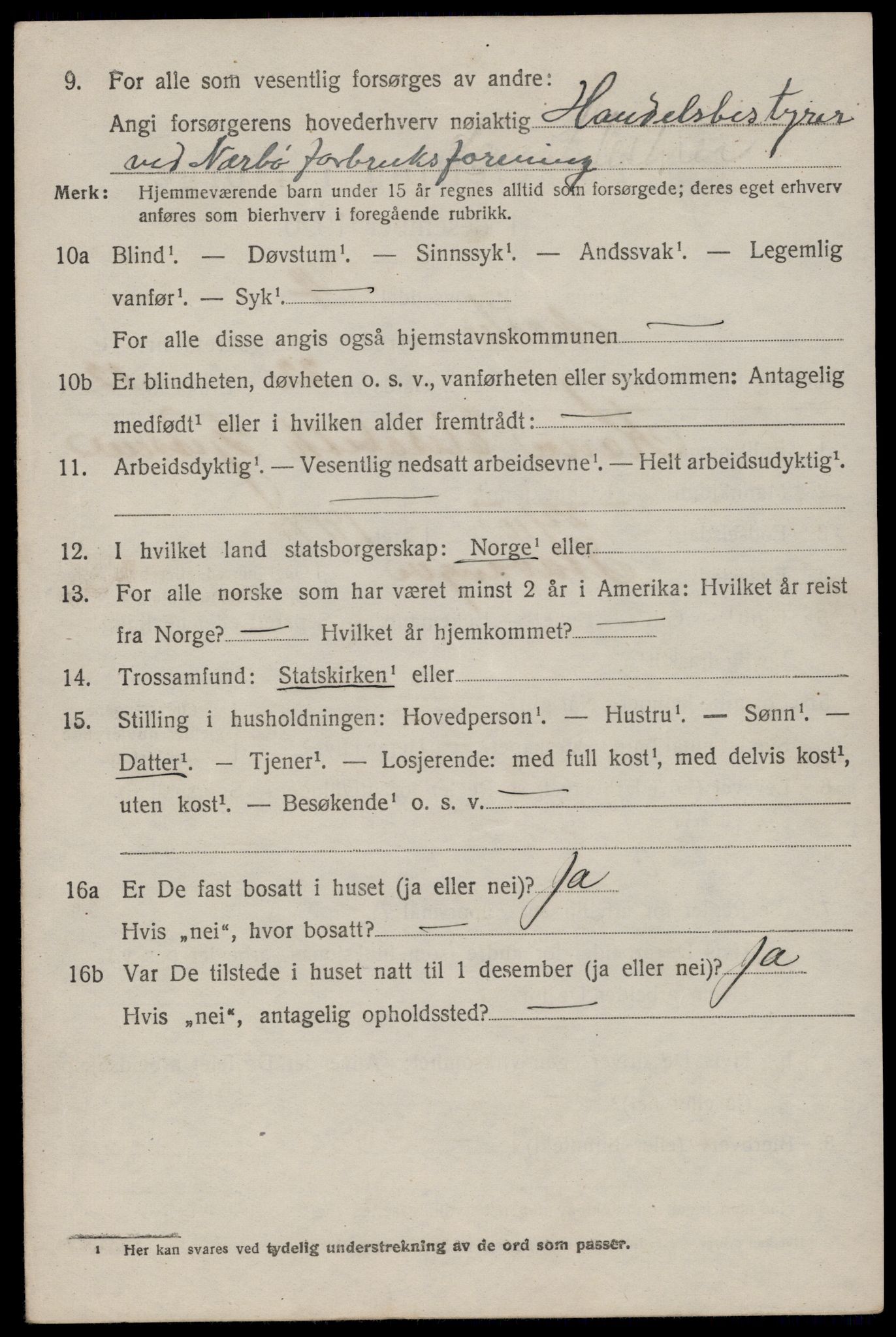 SAST, 1920 census for Nærbø, 1920, p. 3622