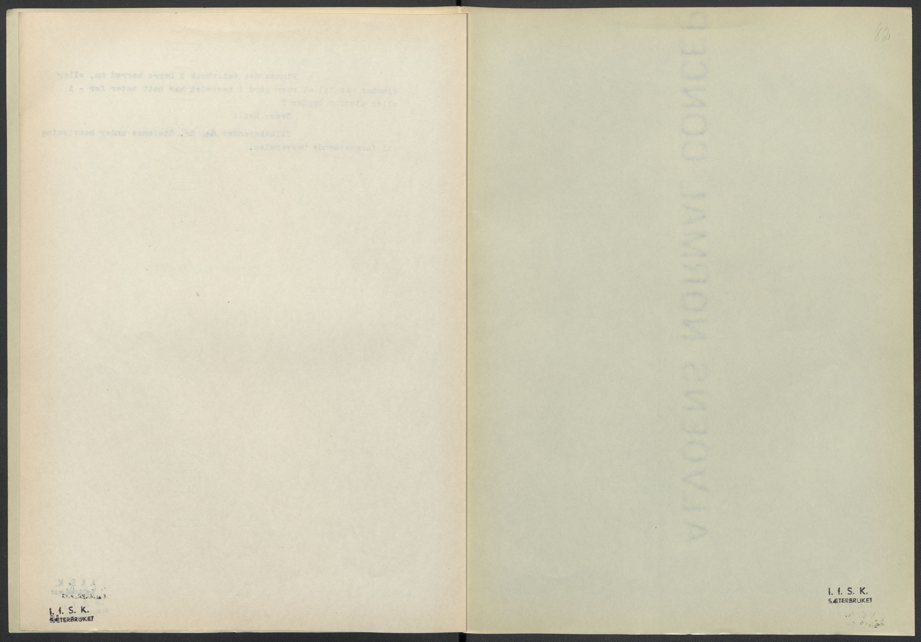 Instituttet for sammenlignende kulturforskning, AV/RA-PA-0424/F/Fc/L0008/0003: Eske B8: / Vest-Agder (perm XXI), 1932-1935, p. 82