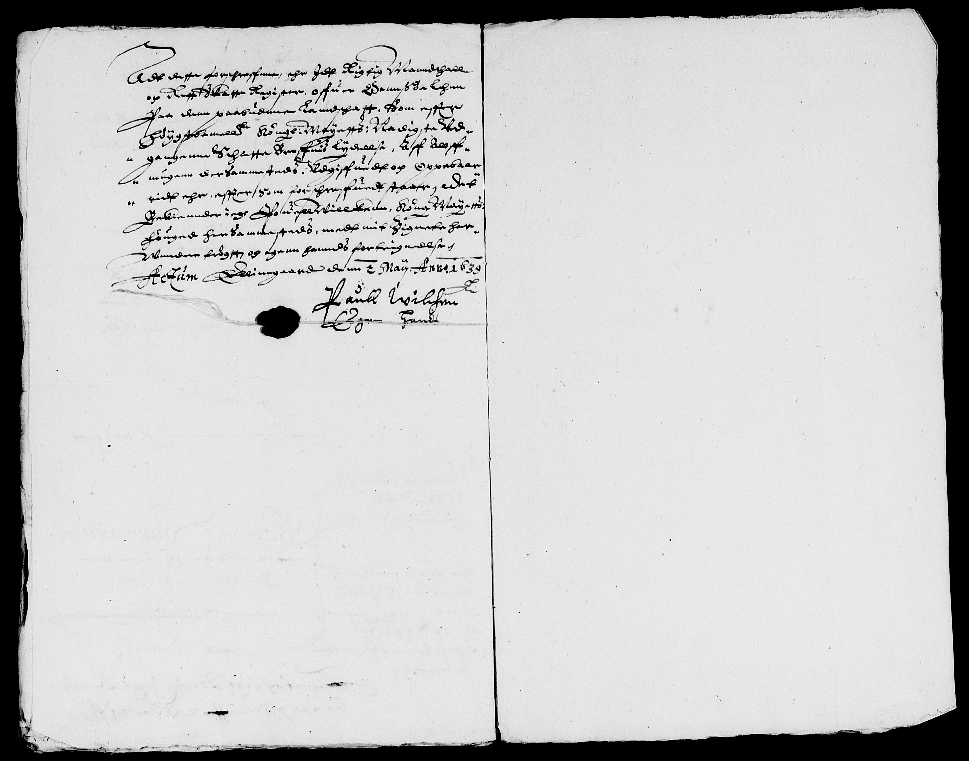 Rentekammeret inntil 1814, Reviderte regnskaper, Lensregnskaper, AV/RA-EA-5023/R/Rb/Rbe/L0001: Onsøy len, 1626-1639