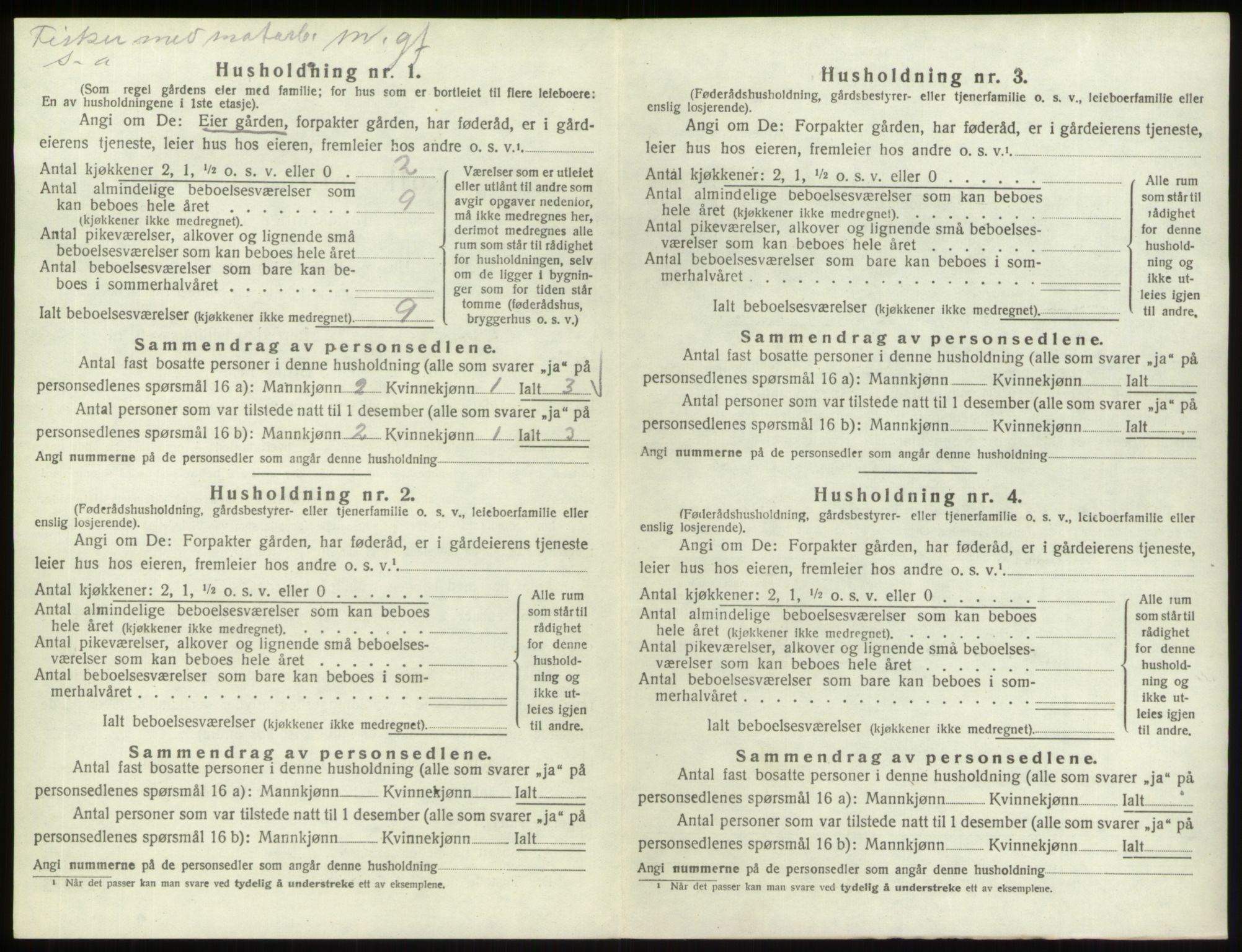 SAO, 1920 census for Hvaler, 1920, p. 998