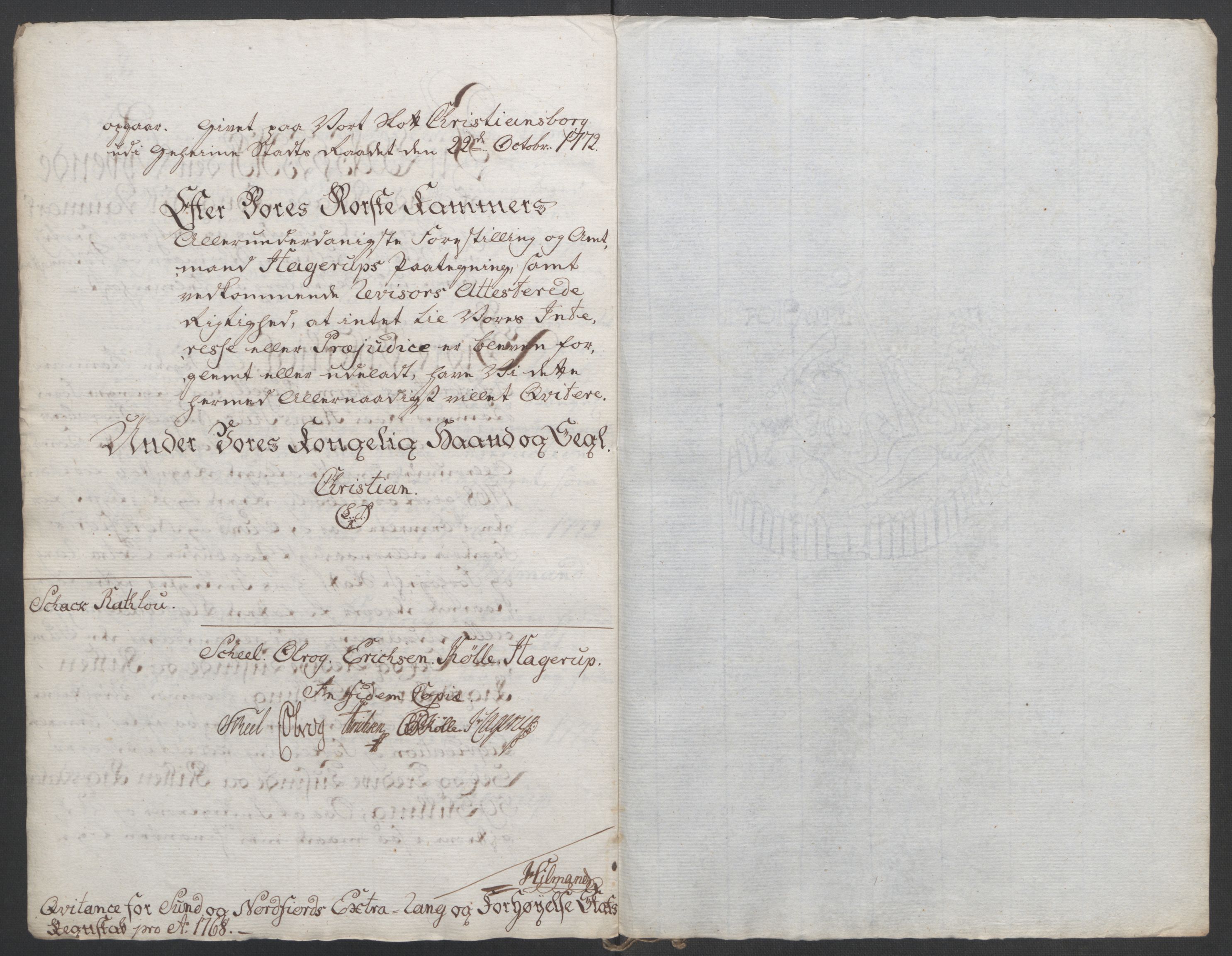 Rentekammeret inntil 1814, Reviderte regnskaper, Fogderegnskap, AV/RA-EA-4092/R53/L3550: Ekstraskatten Sunn- og Nordfjord, 1762-1771, p. 211