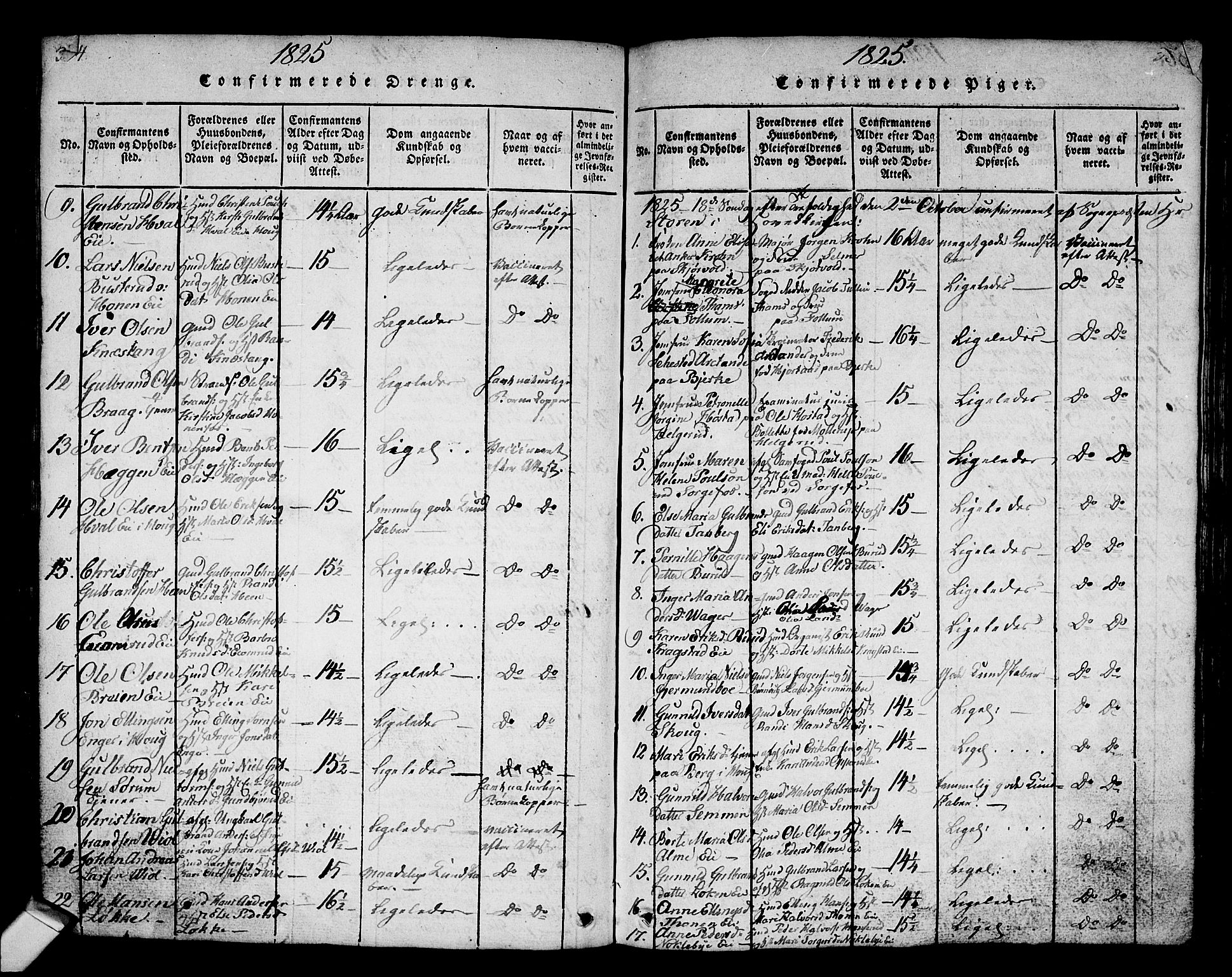 Norderhov kirkebøker, SAKO/A-237/G/Ga/L0002: Parish register (copy) no. I 2, 1814-1867, p. 564-565
