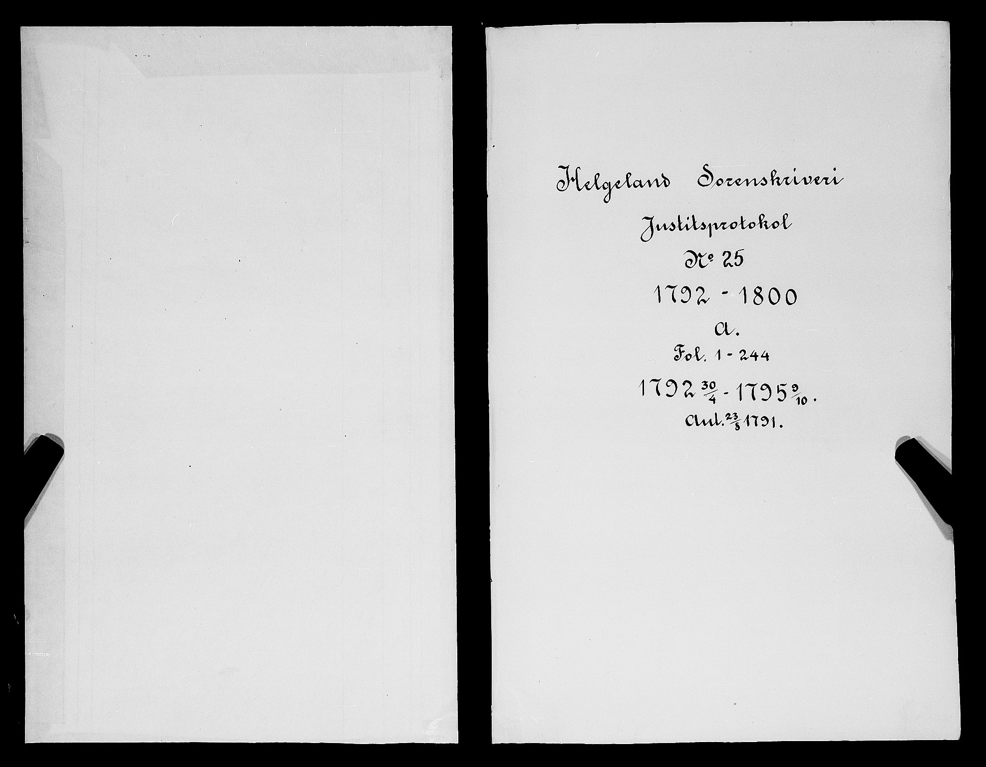 Helgeland sorenskriveri, SAT/A-0004/1/1A/L0034: Tingbok 25A, 1792-1795