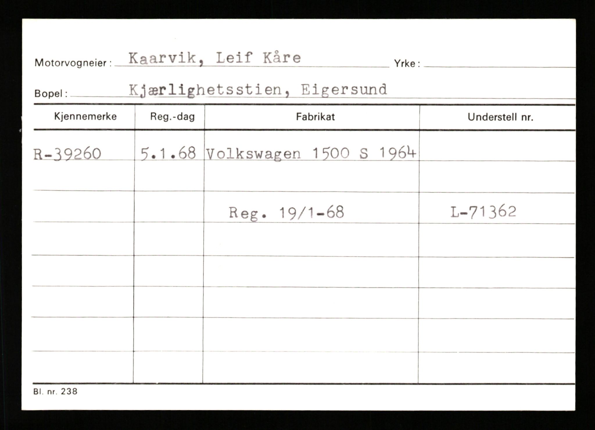 Stavanger trafikkstasjon, SAST/A-101942/0/G/L0006: Registreringsnummer: 34250 - 49007, 1930-1971, p. 1333