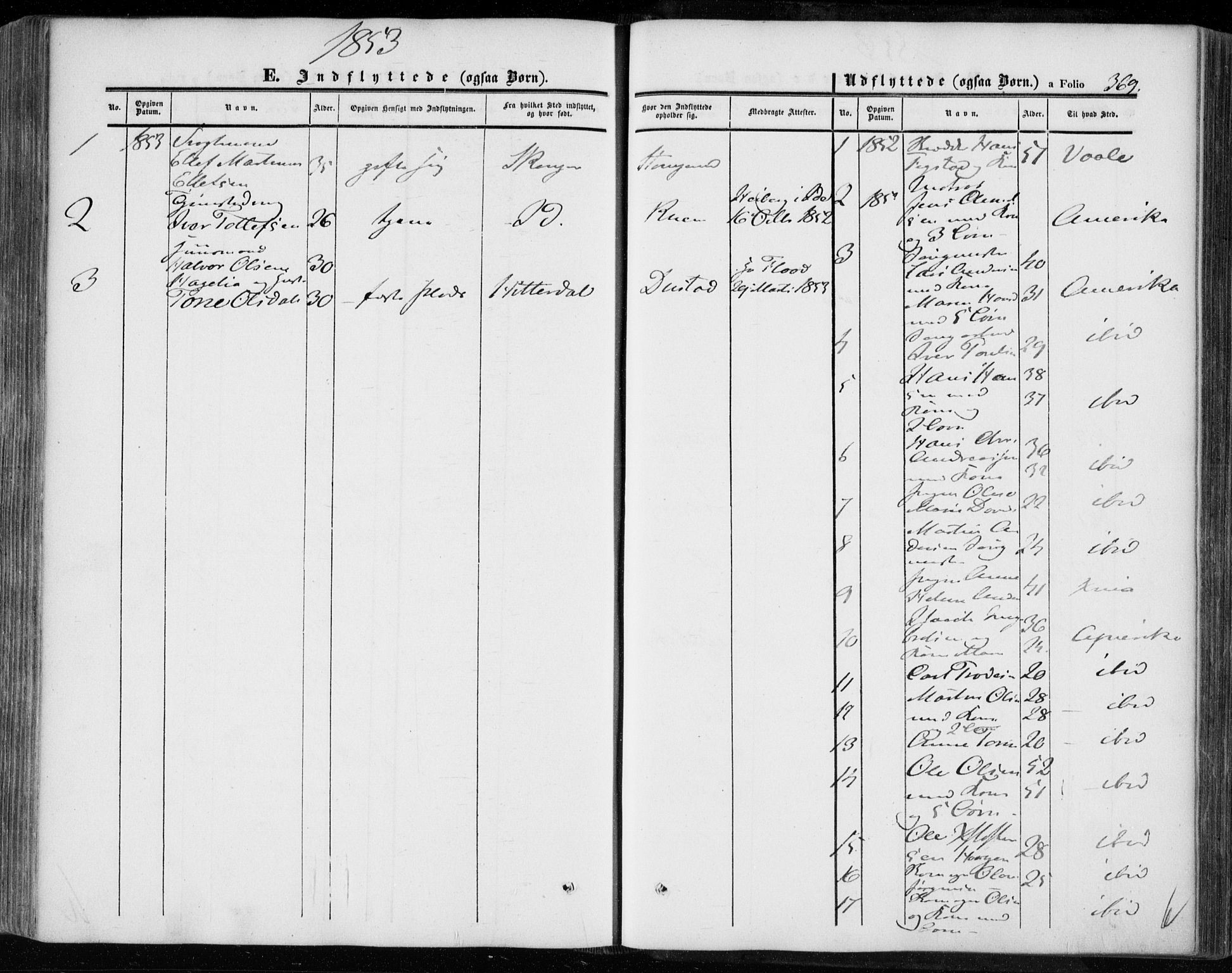 Hurum kirkebøker, SAKO/A-229/F/Fa/L0011: Parish register (official) no. 11, 1847-1860, p. 369