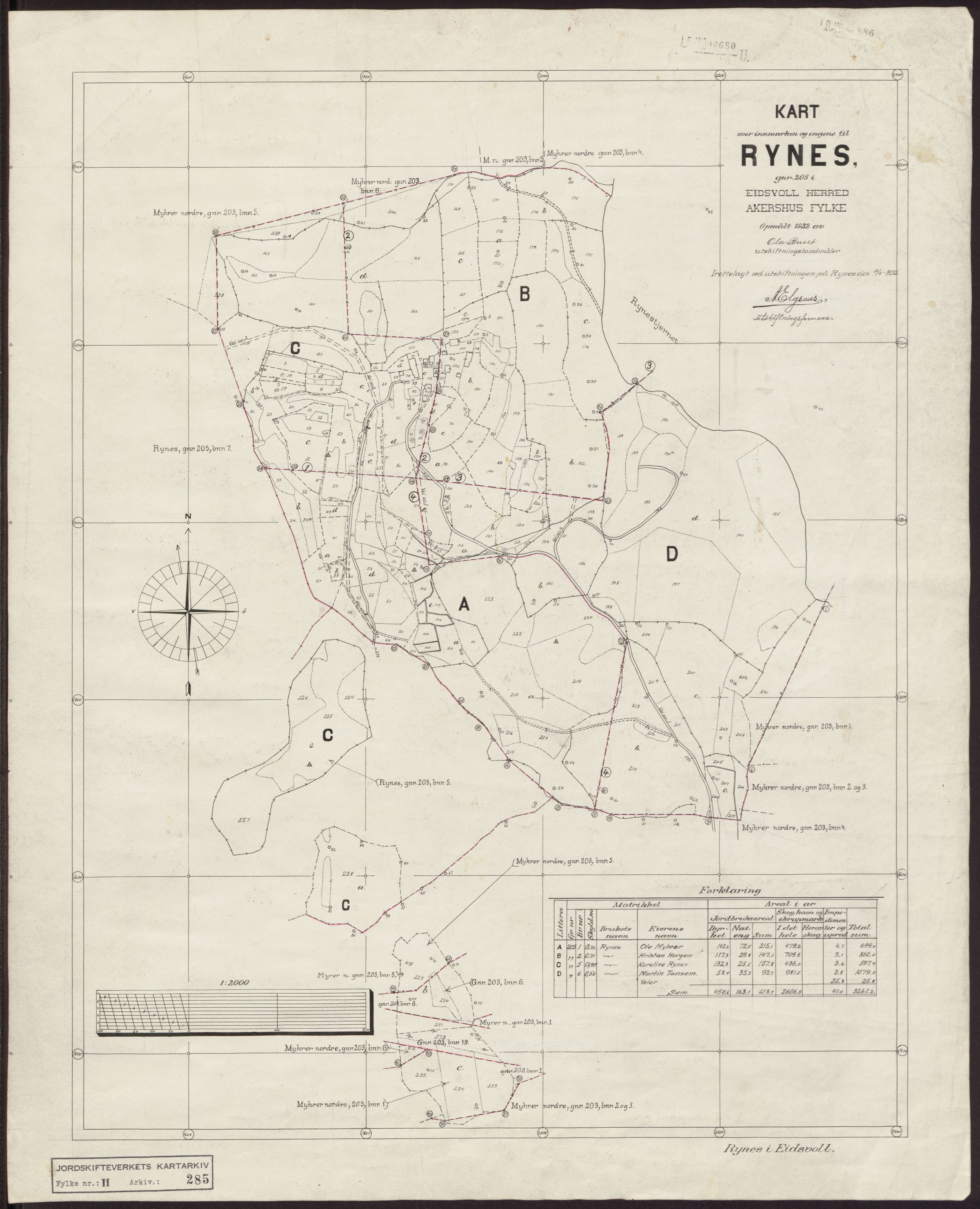 Jordskifteverkets kartarkiv, AV/RA-S-3929/T, 1859-1988, p. 370