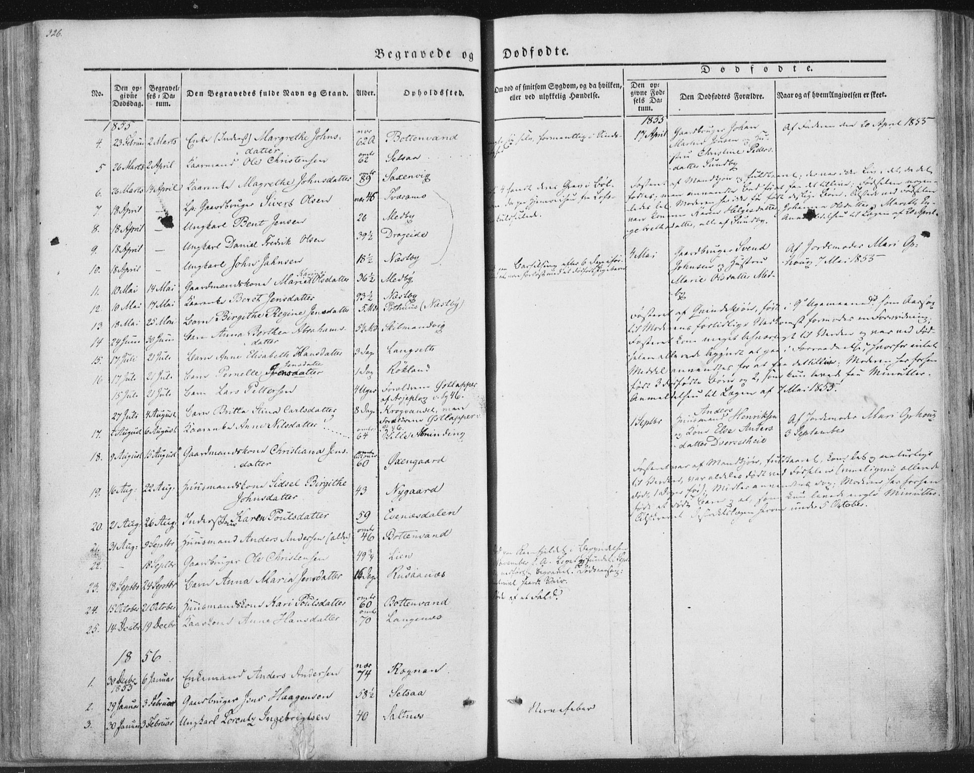 Ministerialprotokoller, klokkerbøker og fødselsregistre - Nordland, SAT/A-1459/847/L0667: Parish register (official) no. 847A07, 1842-1871, p. 326