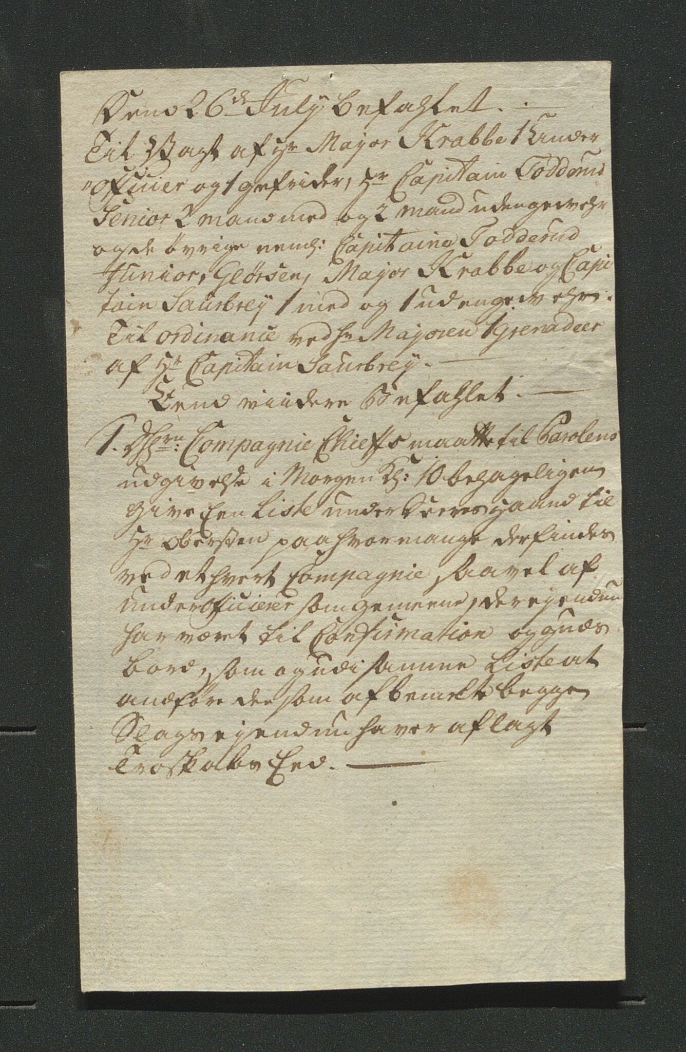 Åker i Vang, Hedmark, og familien Todderud, AV/SAH-ARK-010/J/Jc/L0002: Korrespondanse, 1753-1762, p. 268