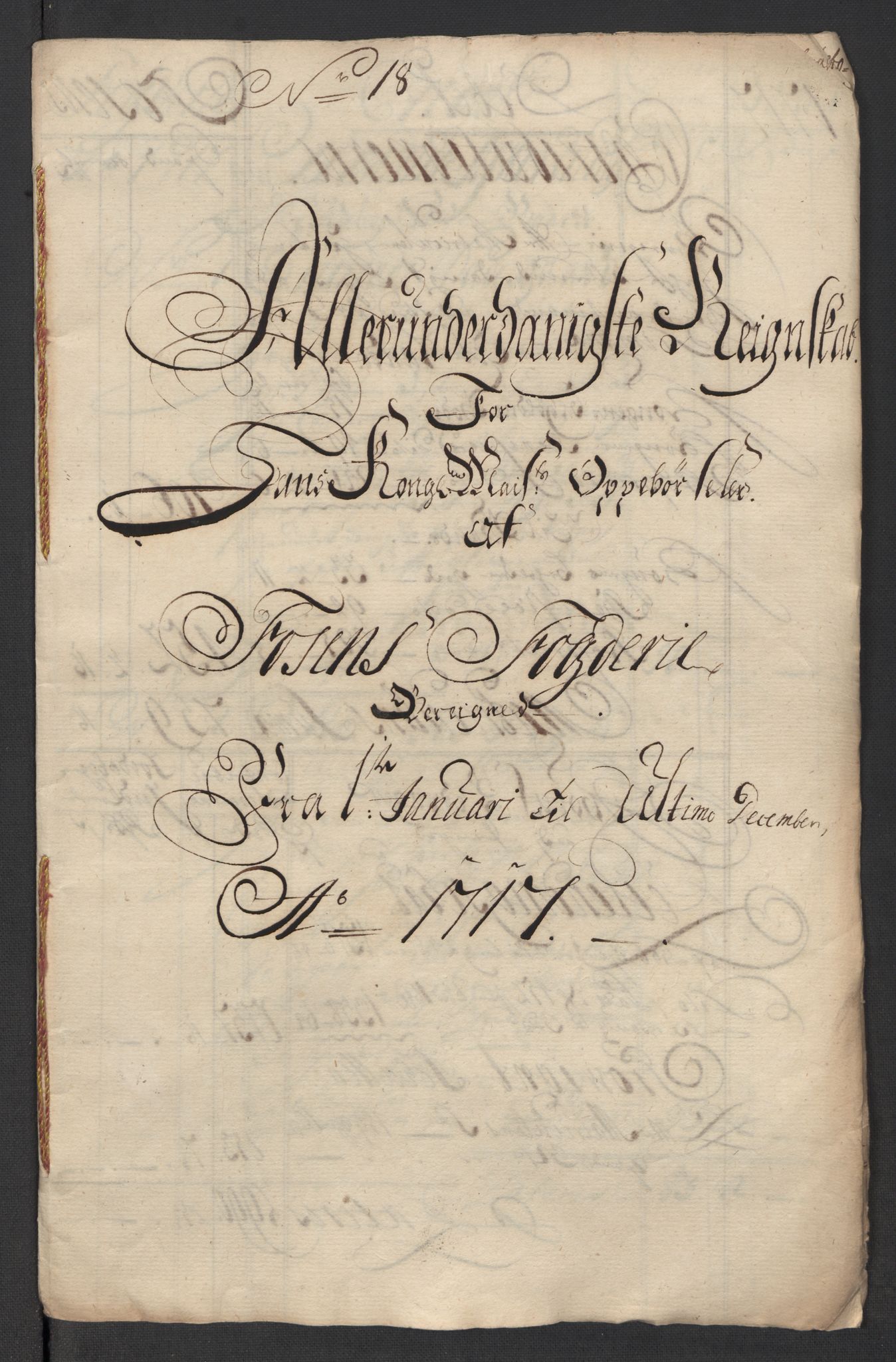 Rentekammeret inntil 1814, Reviderte regnskaper, Fogderegnskap, AV/RA-EA-4092/R57/L3865: Fogderegnskap Fosen, 1717, p. 247