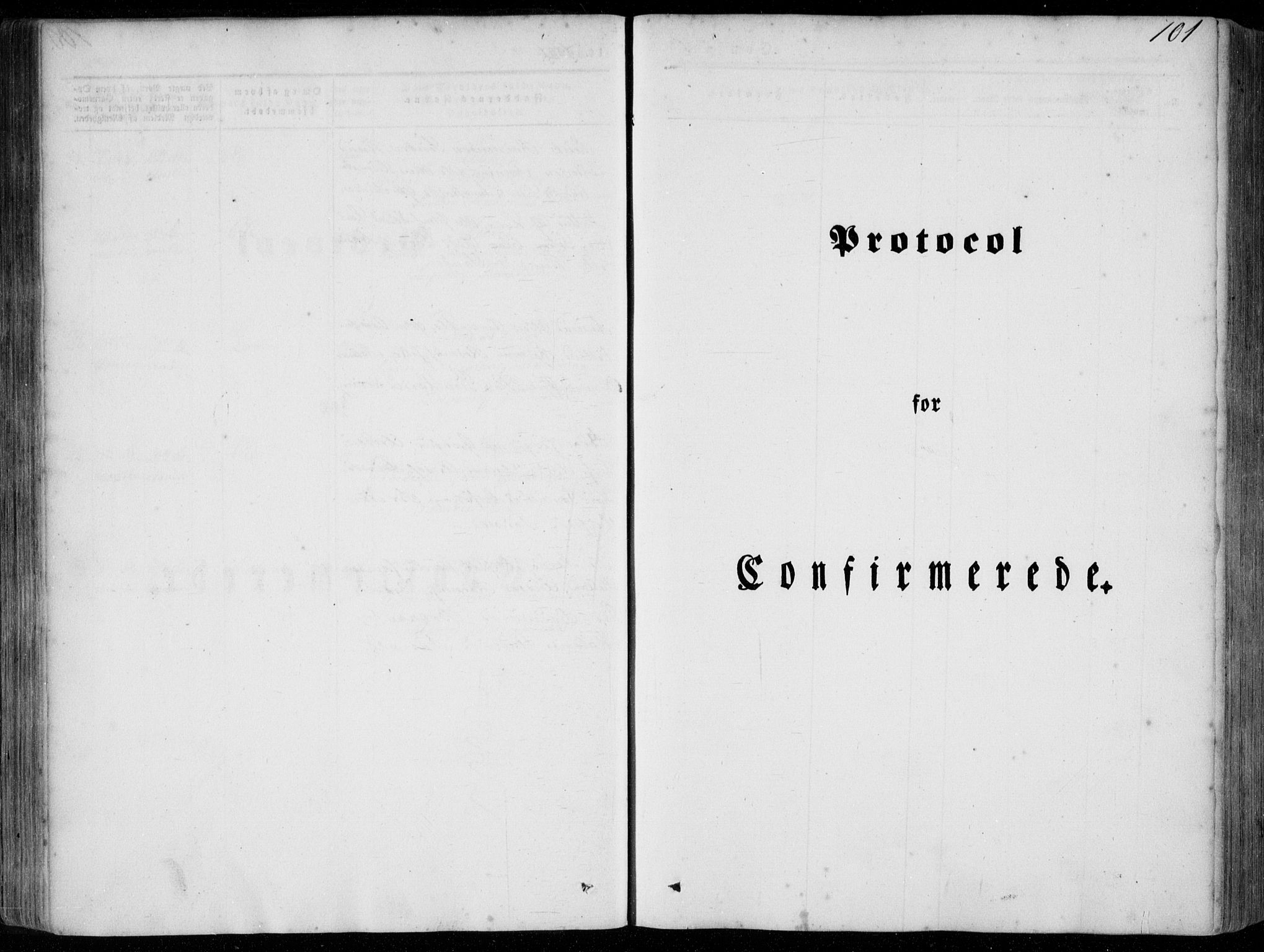 Stryn Sokneprestembete, AV/SAB-A-82501: Parish register (official) no. A 2, 1844-1861, p. 101