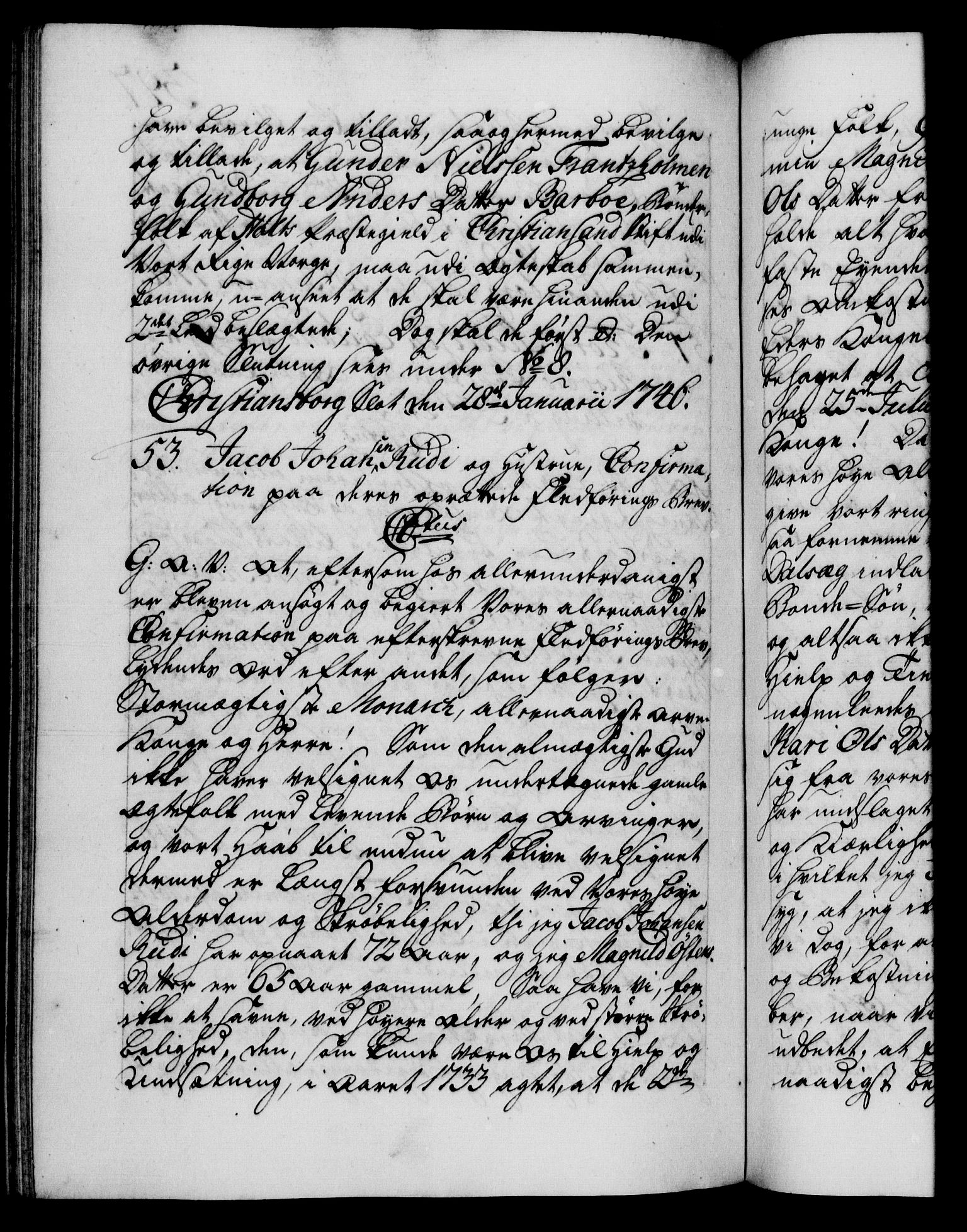 Danske Kanselli 1572-1799, AV/RA-EA-3023/F/Fc/Fca/Fcaa/L0034: Norske registre, 1745-1746, p. 397b