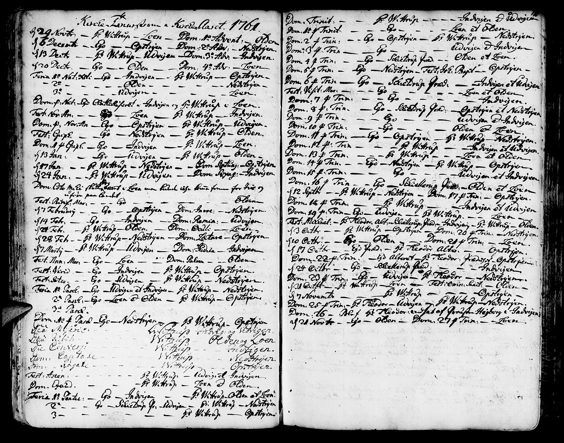 Innvik sokneprestembete, SAB/A-80501: Parish register (official) no. A 1, 1750-1816, p. 40