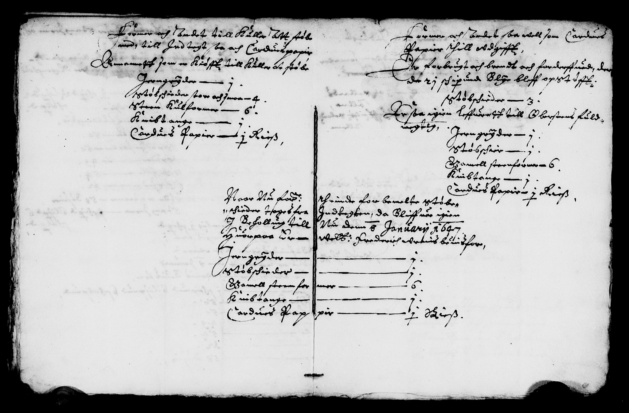 Rentekammeret inntil 1814, Reviderte regnskaper, Lensregnskaper, AV/RA-EA-5023/R/Rb/Rbw/L0089: Trondheim len, 1642-1647