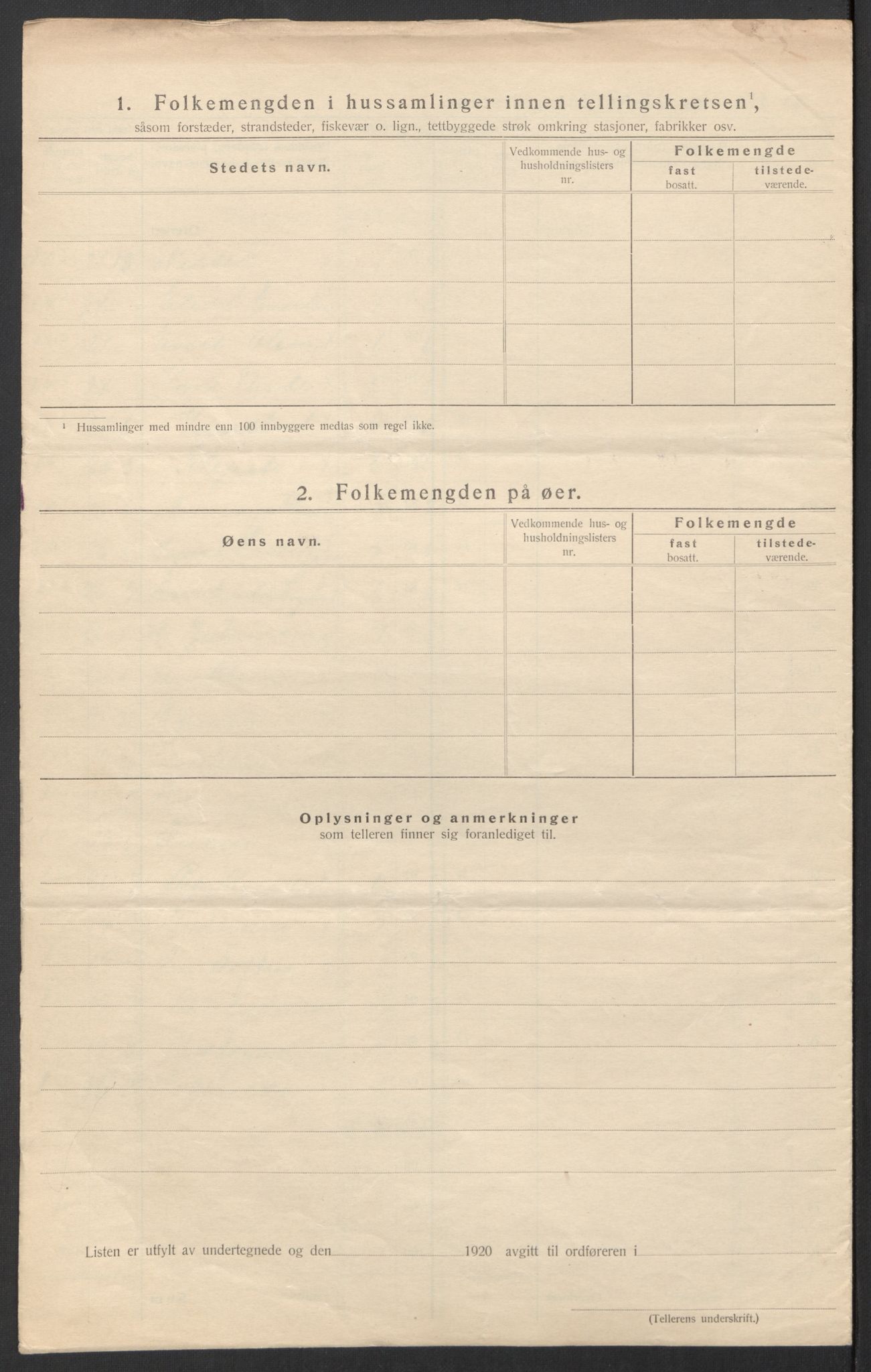 SAT, 1920 census for Bø, 1920, p. 27