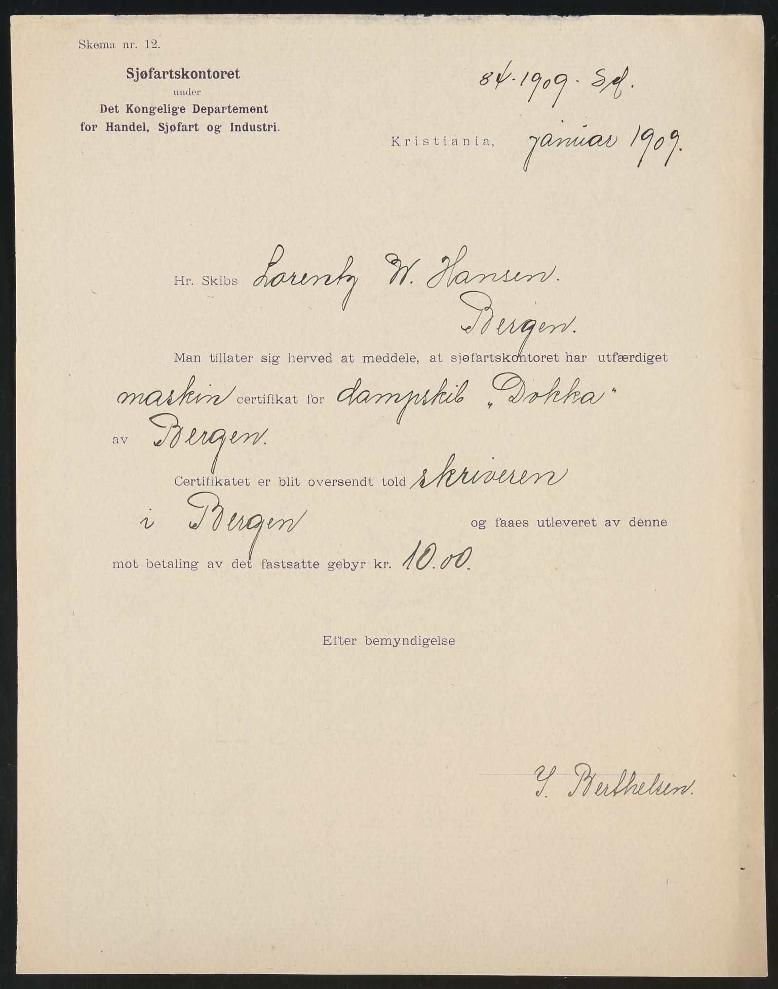 Sjøfartsdirektoratet med forløpere, skipsmapper slettede skip, AV/RA-S-4998/F/Fa/L0245: --, 1876-1919, p. 168