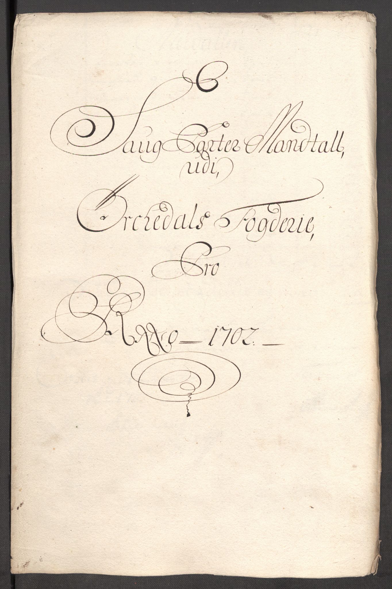 Rentekammeret inntil 1814, Reviderte regnskaper, Fogderegnskap, AV/RA-EA-4092/R60/L3952: Fogderegnskap Orkdal og Gauldal, 1702, p. 80