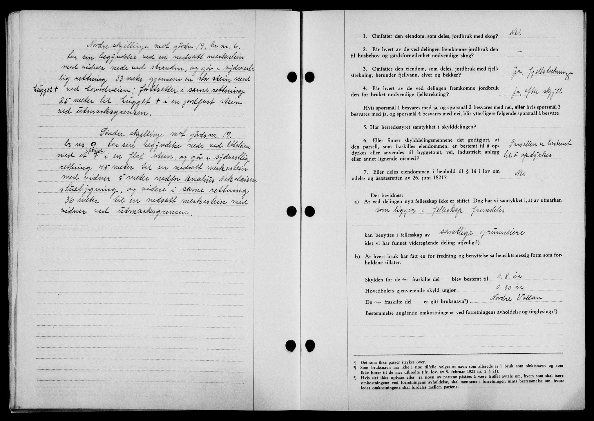 Lofoten sorenskriveri, AV/SAT-A-0017/1/2/2C/L0006a: Mortgage book no. 6a, 1939-1939, Diary no: : 1818/1939