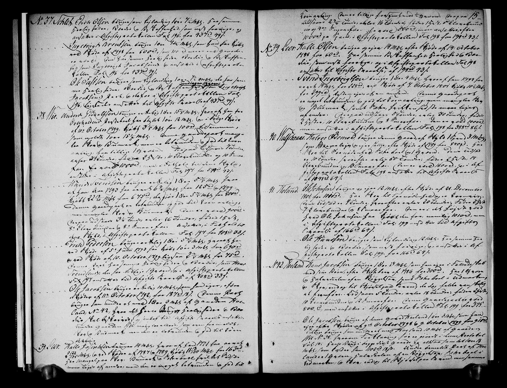 Rentekammeret inntil 1814, Realistisk ordnet avdeling, AV/RA-EA-4070/N/Ne/Nea/L0153: Namdalen fogderi. Deliberasjonsprotokoll, 1803, p. 16