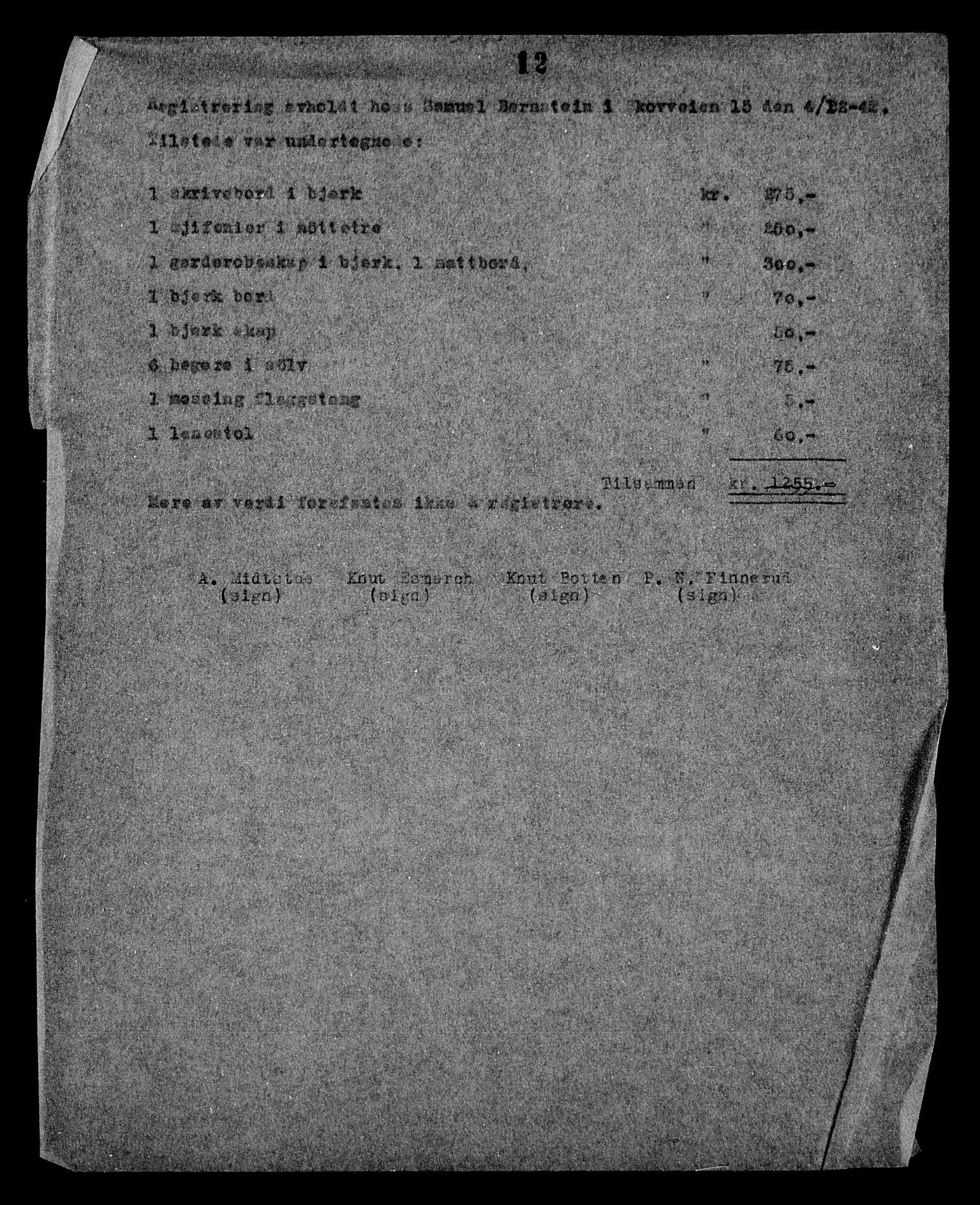 Justisdepartementet, Tilbakeføringskontoret for inndratte formuer, AV/RA-S-1564/H/Hc/Hcc/L0923: --, 1945-1947, p. 624