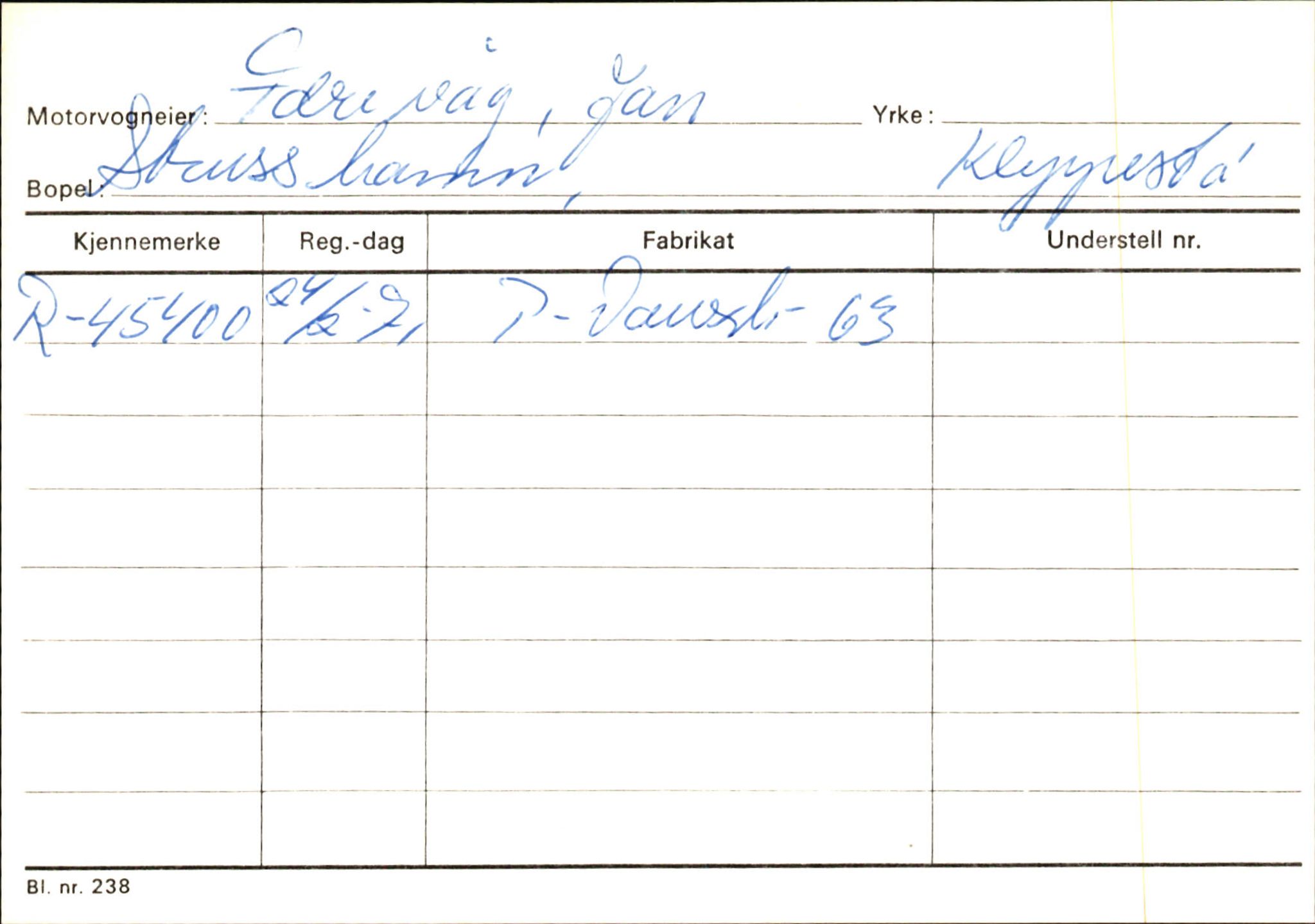 Statens vegvesen, Hordaland vegkontor, AV/SAB-A-5201/2/Ha/L0015: R-eierkort F-G, 1920-1971, p. 136