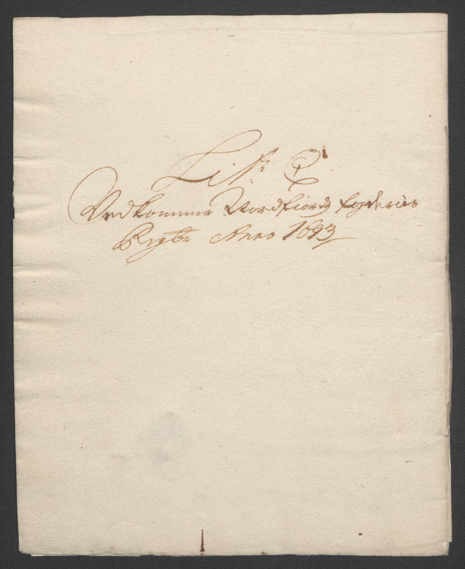 Rentekammeret inntil 1814, Reviderte regnskaper, Fogderegnskap, AV/RA-EA-4092/R53/L3421: Fogderegnskap Sunn- og Nordfjord, 1693-1694, p. 199