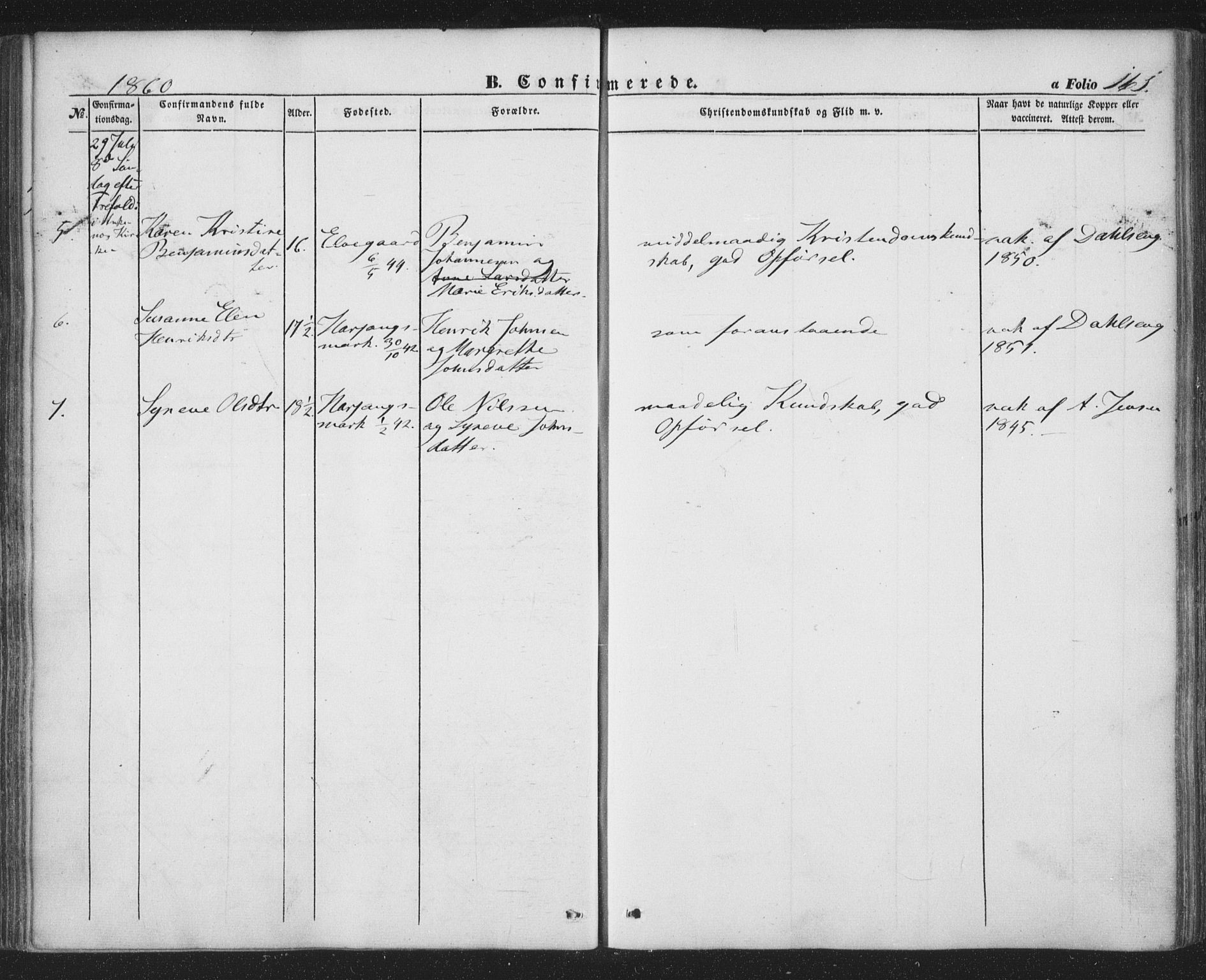 Ministerialprotokoller, klokkerbøker og fødselsregistre - Nordland, AV/SAT-A-1459/863/L0895: Parish register (official) no. 863A07, 1851-1860, p. 161