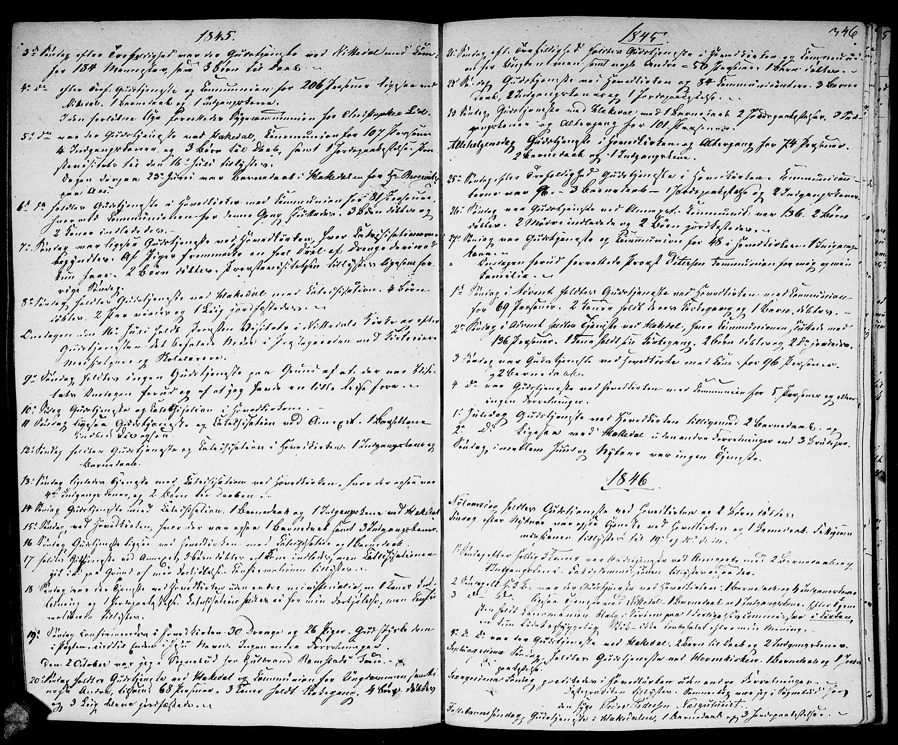 Nittedal prestekontor Kirkebøker, SAO/A-10365a/F/Fa/L0004: Parish register (official) no. I 4, 1836-1849, p. 346