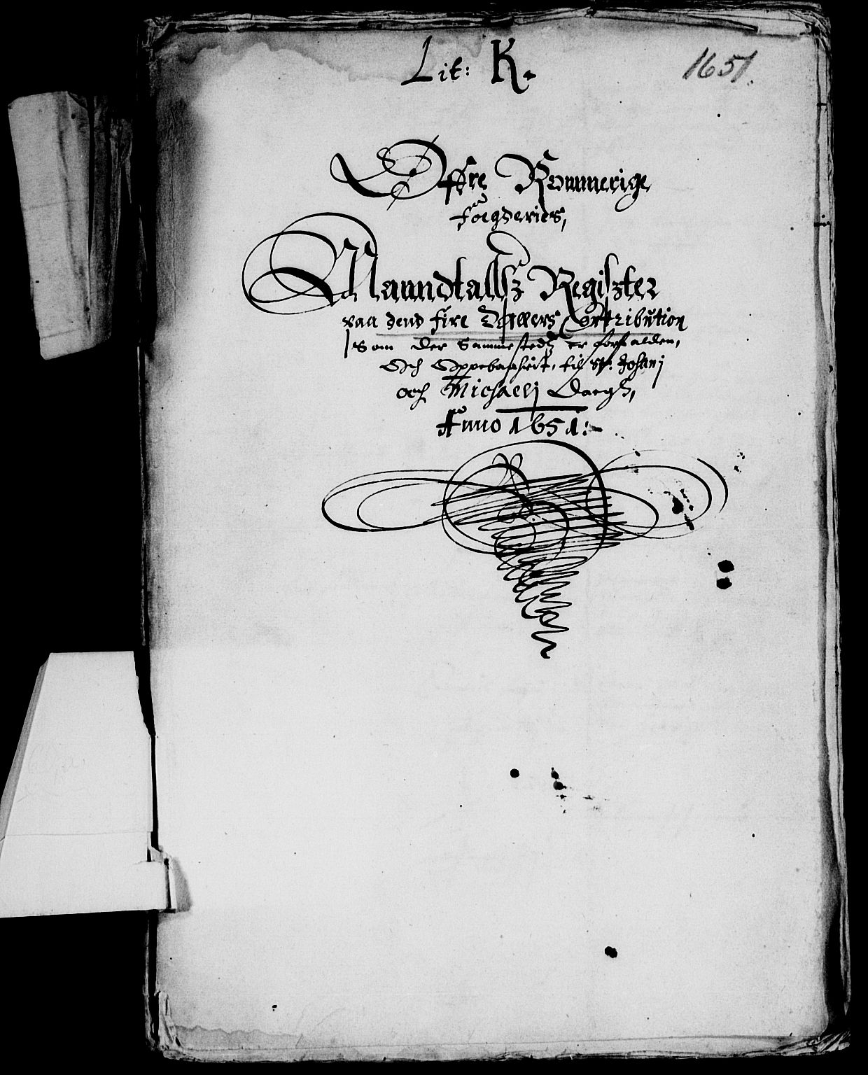 Rentekammeret inntil 1814, Reviderte regnskaper, Lensregnskaper, AV/RA-EA-5023/R/Rb/Rba/L0207: Akershus len, 1651-1652