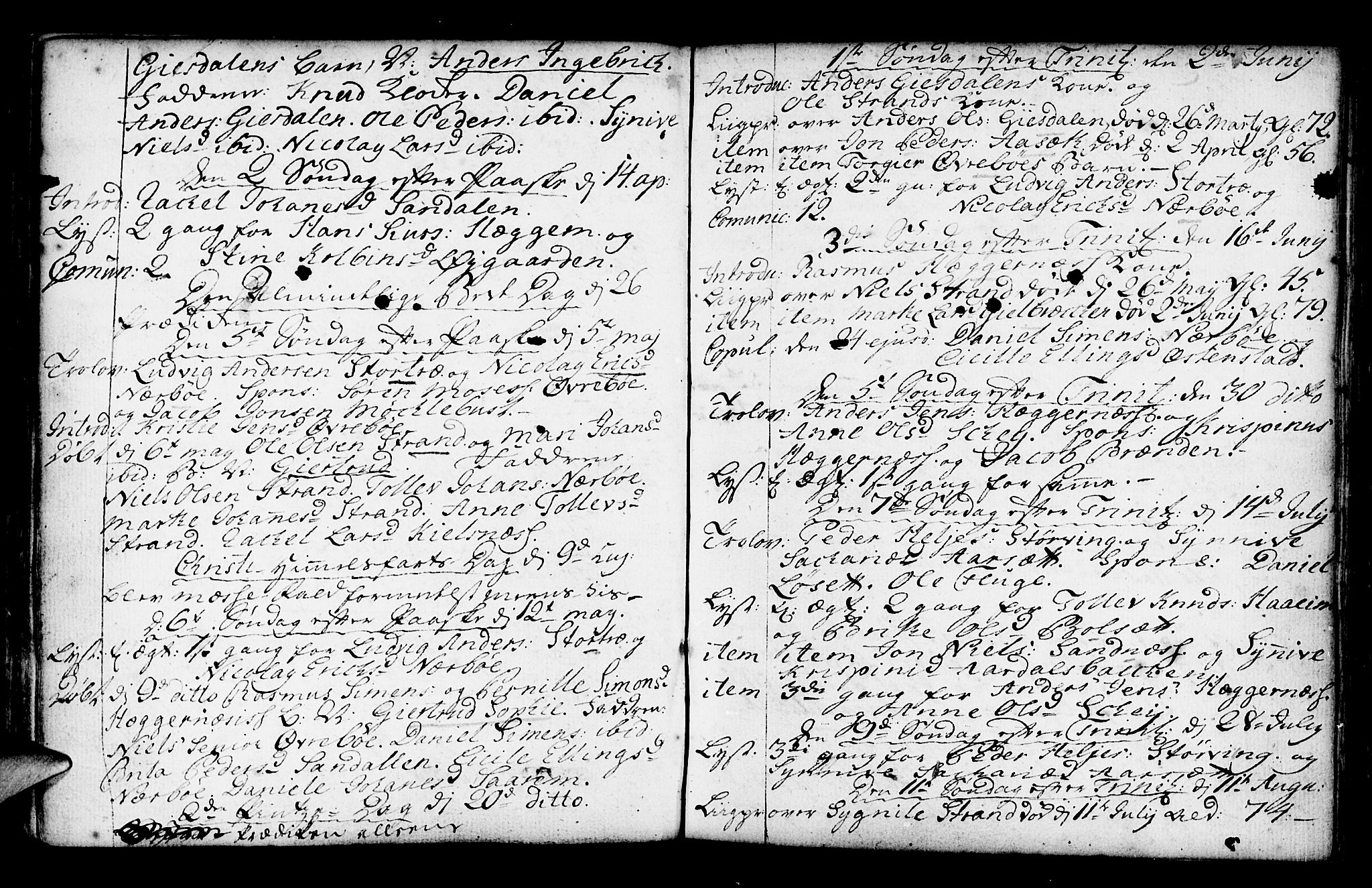 Jølster sokneprestembete, SAB/A-80701/H/Haa/Haaa/L0003: Parish register (official) no. A 3, 1748-1789, p. 130