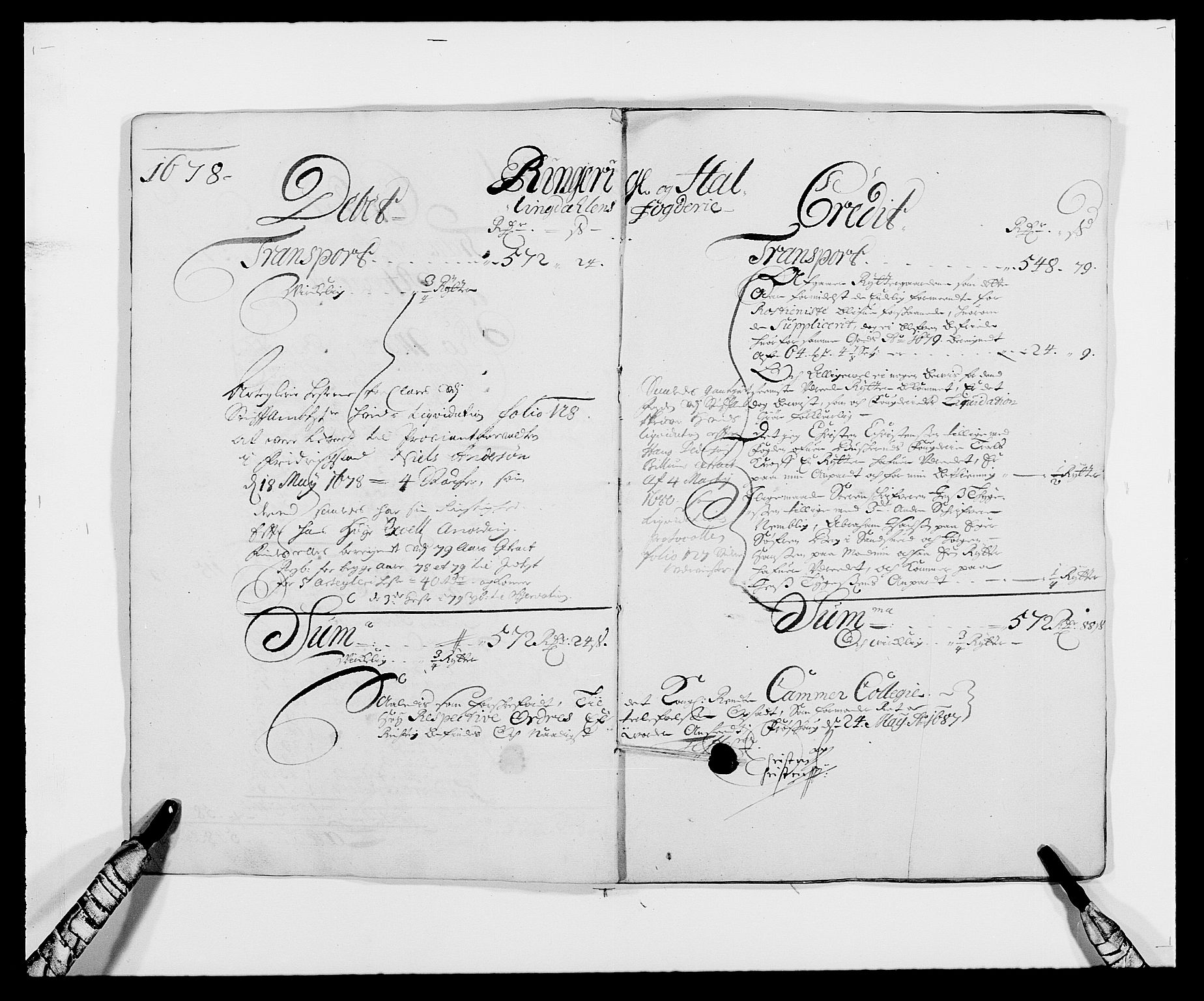 Rentekammeret inntil 1814, Reviderte regnskaper, Fogderegnskap, RA/EA-4092/R21/L1443: Fogderegnskap Ringerike og Hallingdal, 1678-1680, p. 12