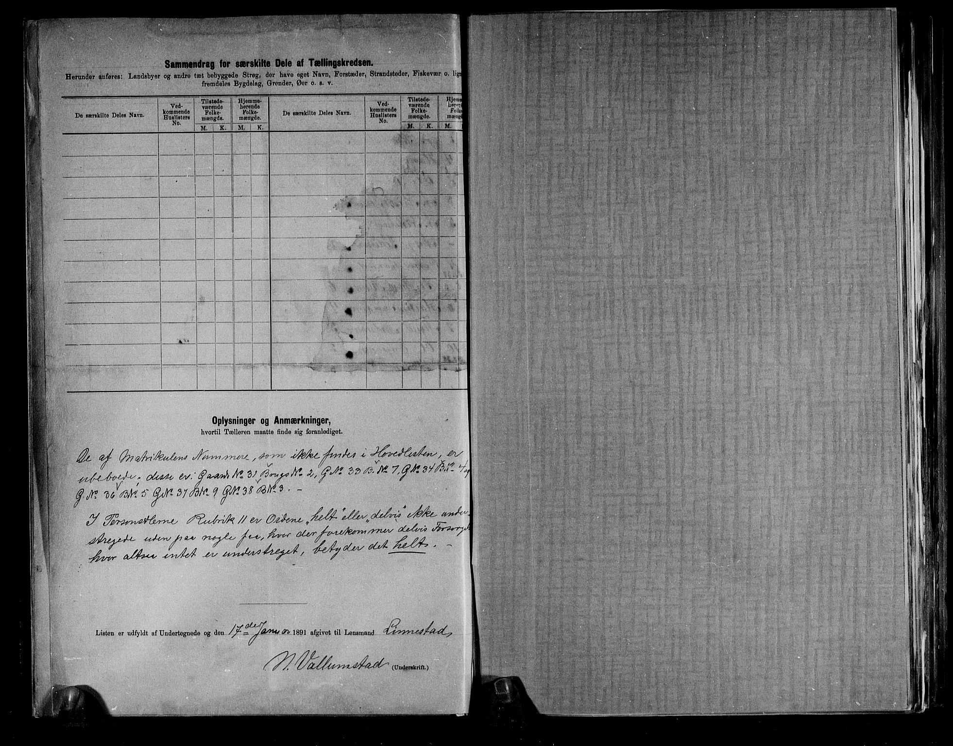 RA, 1891 census for 0711 Strømm, 1891, p. 13