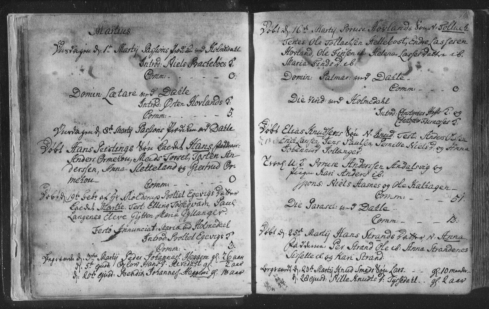 Fjaler sokneprestembete, SAB/A-79801/H/Haa/Haaa/L0002: Parish register (official) no. A 2, 1779-1798, p. 16