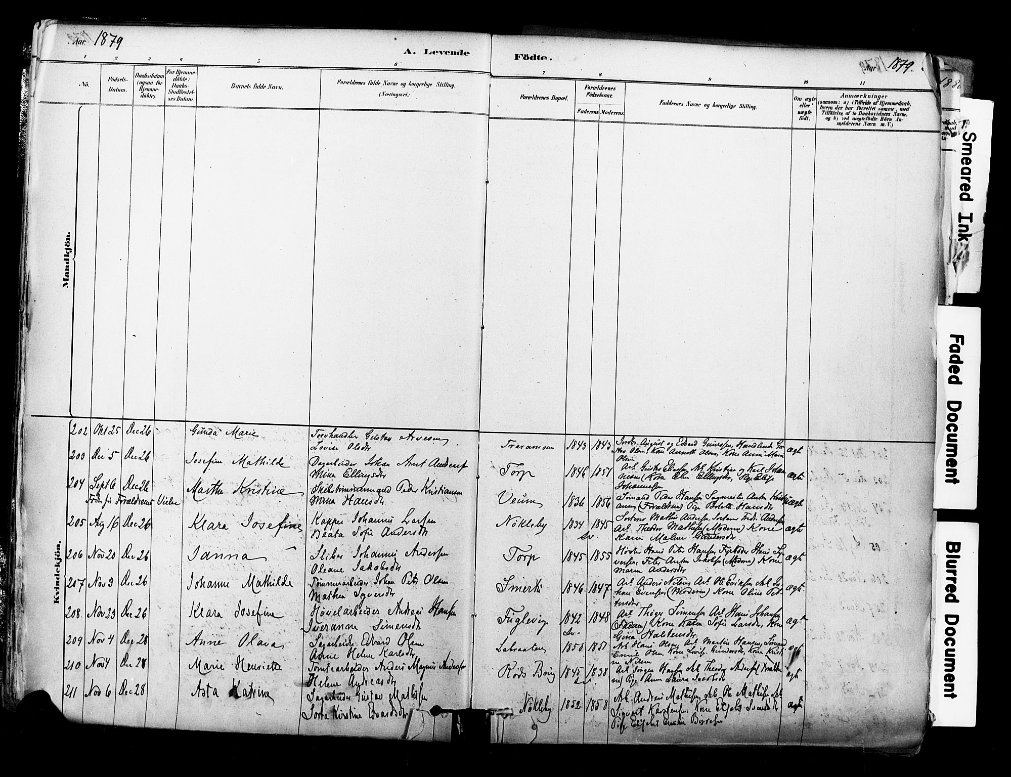 Glemmen prestekontor Kirkebøker, AV/SAO-A-10908/F/Fa/L0011: Parish register (official) no. 11, 1878-1917, p. 31