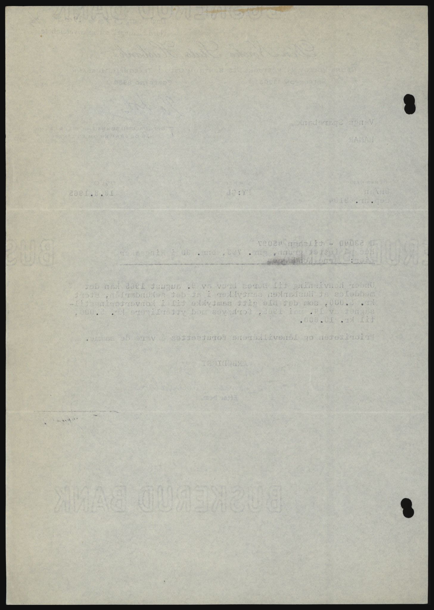Nord-Hedmark sorenskriveri, SAH/TING-012/H/Hc/L0022: Mortgage book no. 22, 1965-1965, Diary no: : 3966/1965