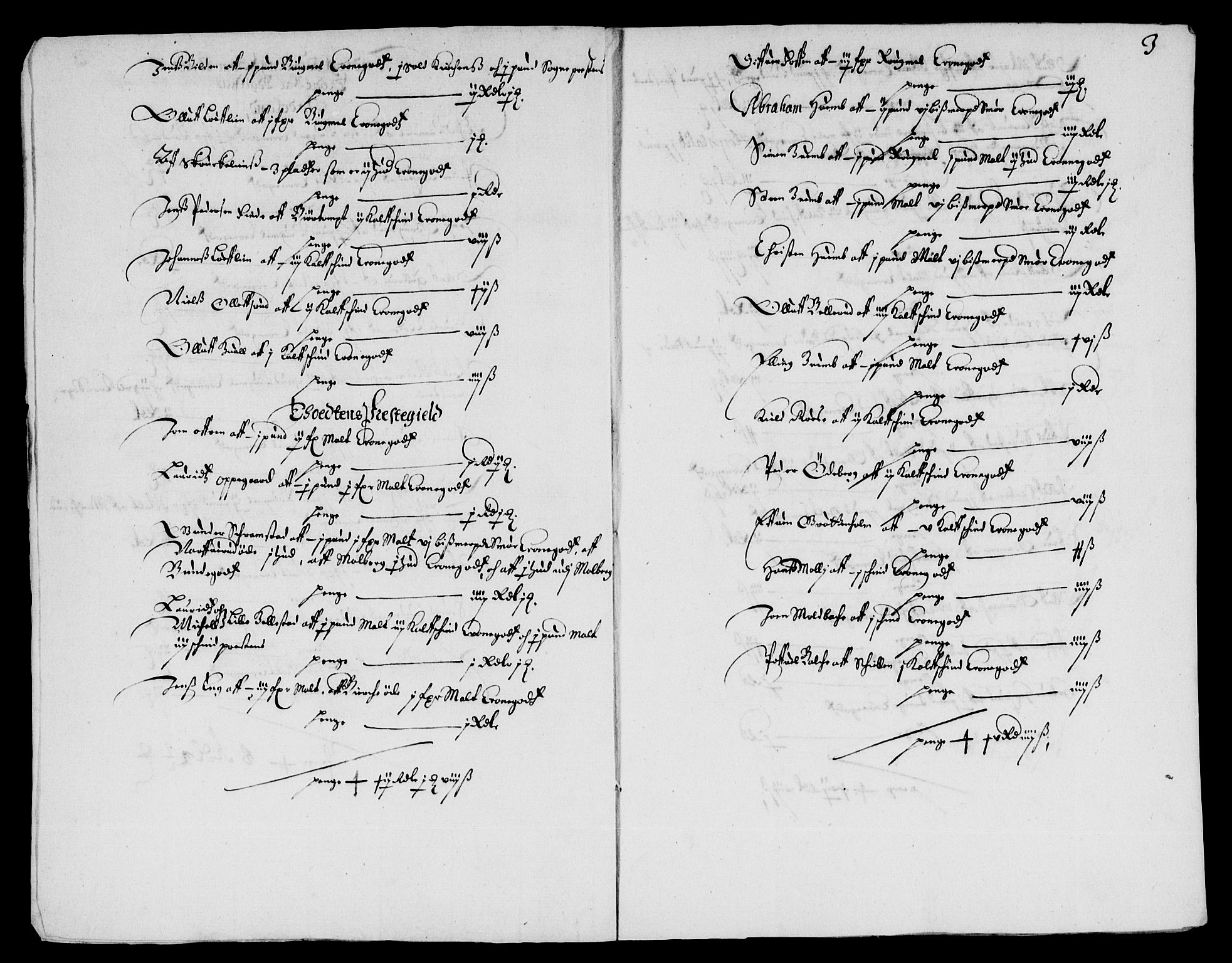 Rentekammeret inntil 1814, Reviderte regnskaper, Lensregnskaper, AV/RA-EA-5023/R/Rb/Rba/L0226: Akershus len, 1653-1656