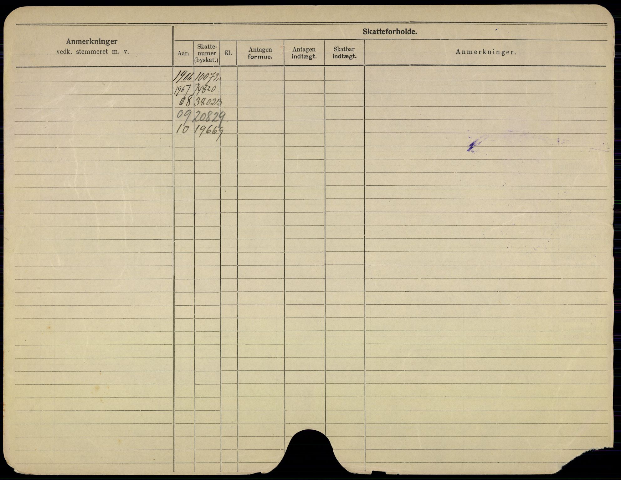 Oslo folkeregister, Registerkort, SAO/A-11715/G/Gb/L0011: Menn, 1911