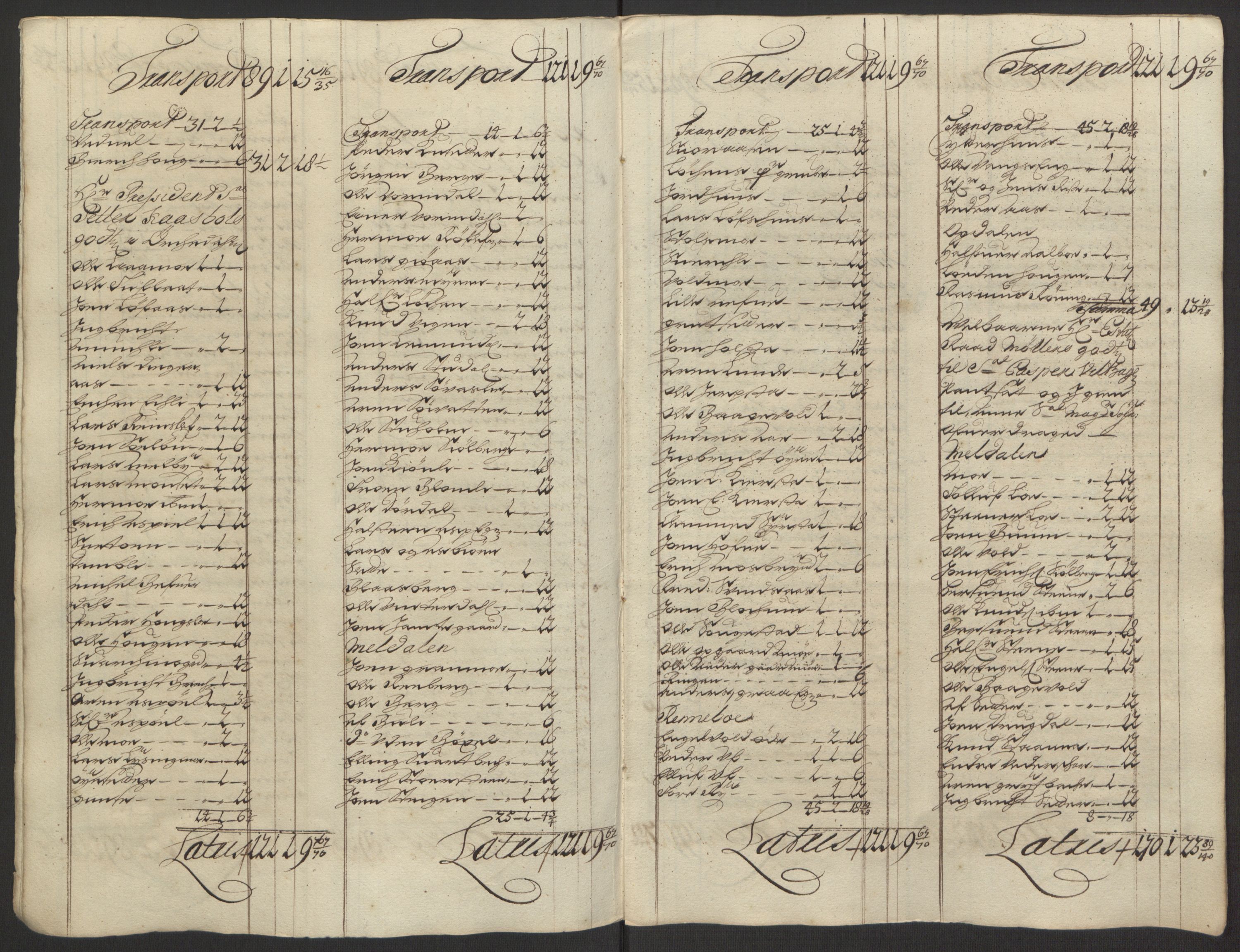 Rentekammeret inntil 1814, Reviderte regnskaper, Fogderegnskap, AV/RA-EA-4092/R58/L3938: Fogderegnskap Orkdal, 1693, p. 99