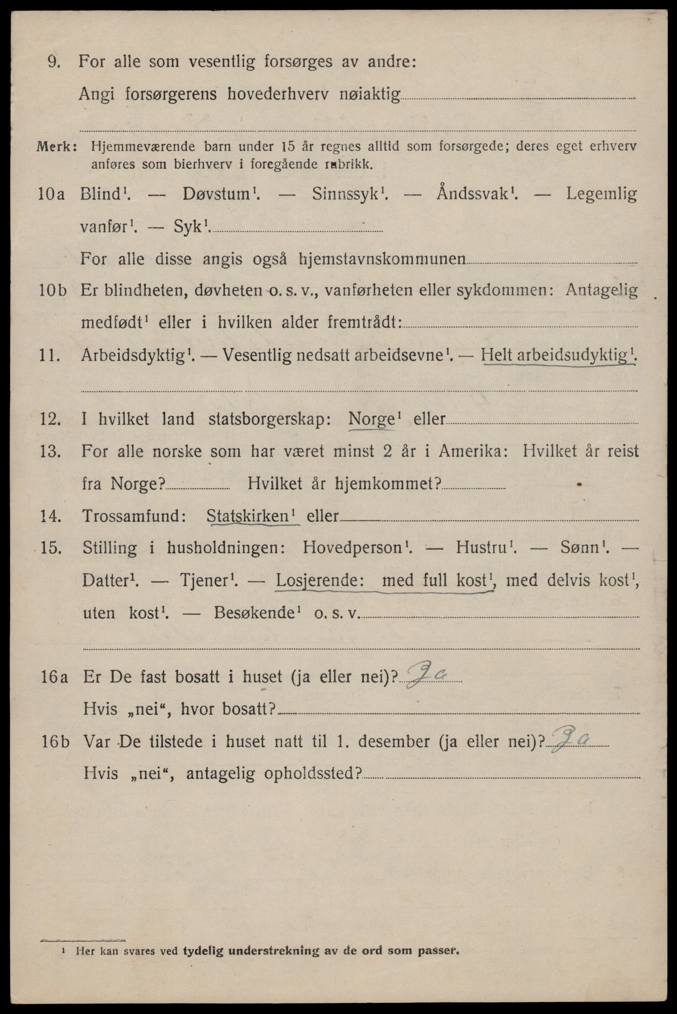 SAST, 1920 census for Vats, 1920, p. 1882