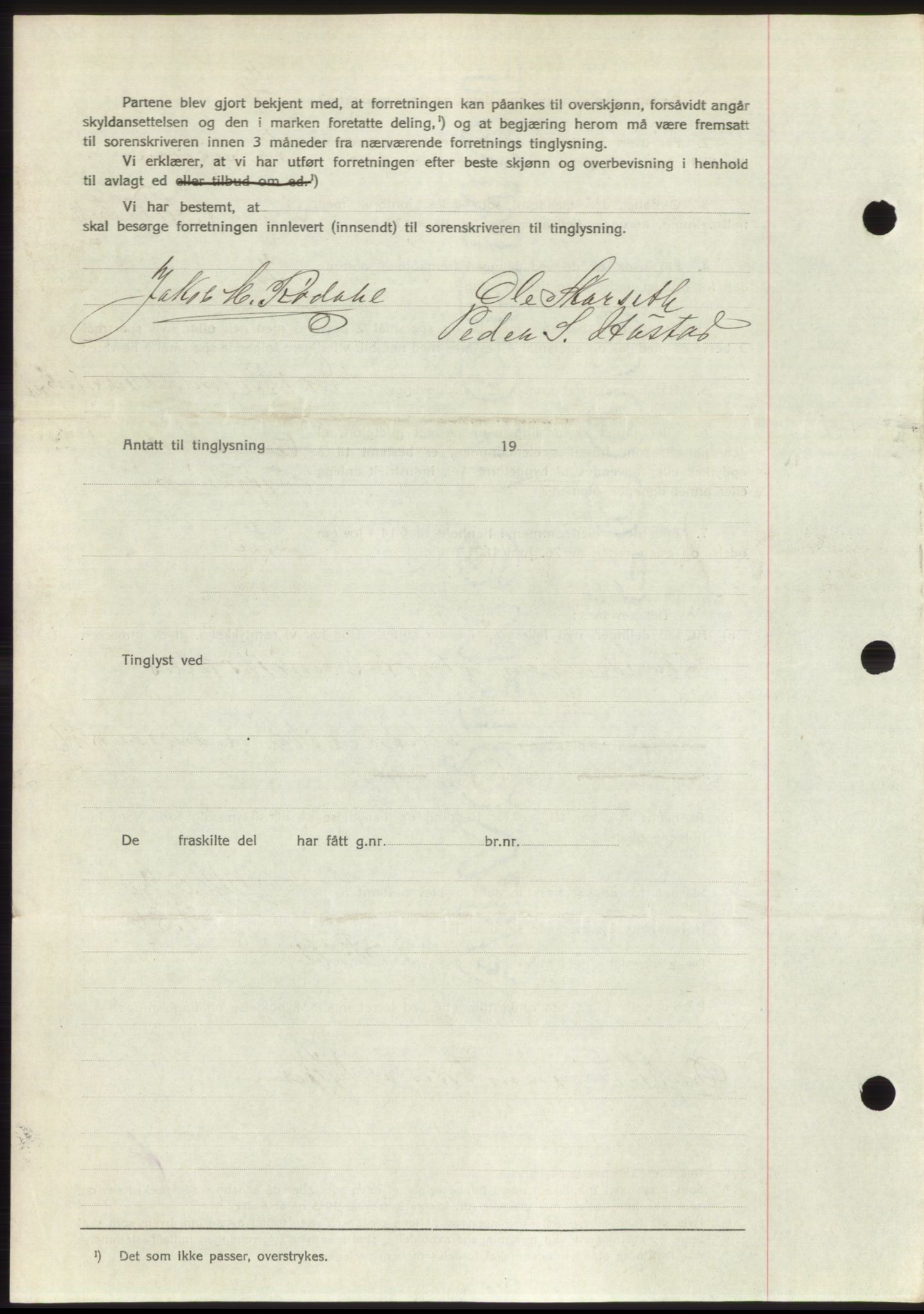 Romsdal sorenskriveri, AV/SAT-A-4149/1/2/2C/L0058: Mortgage book no. 52, 1930-1930, Deed date: 15.07.1930