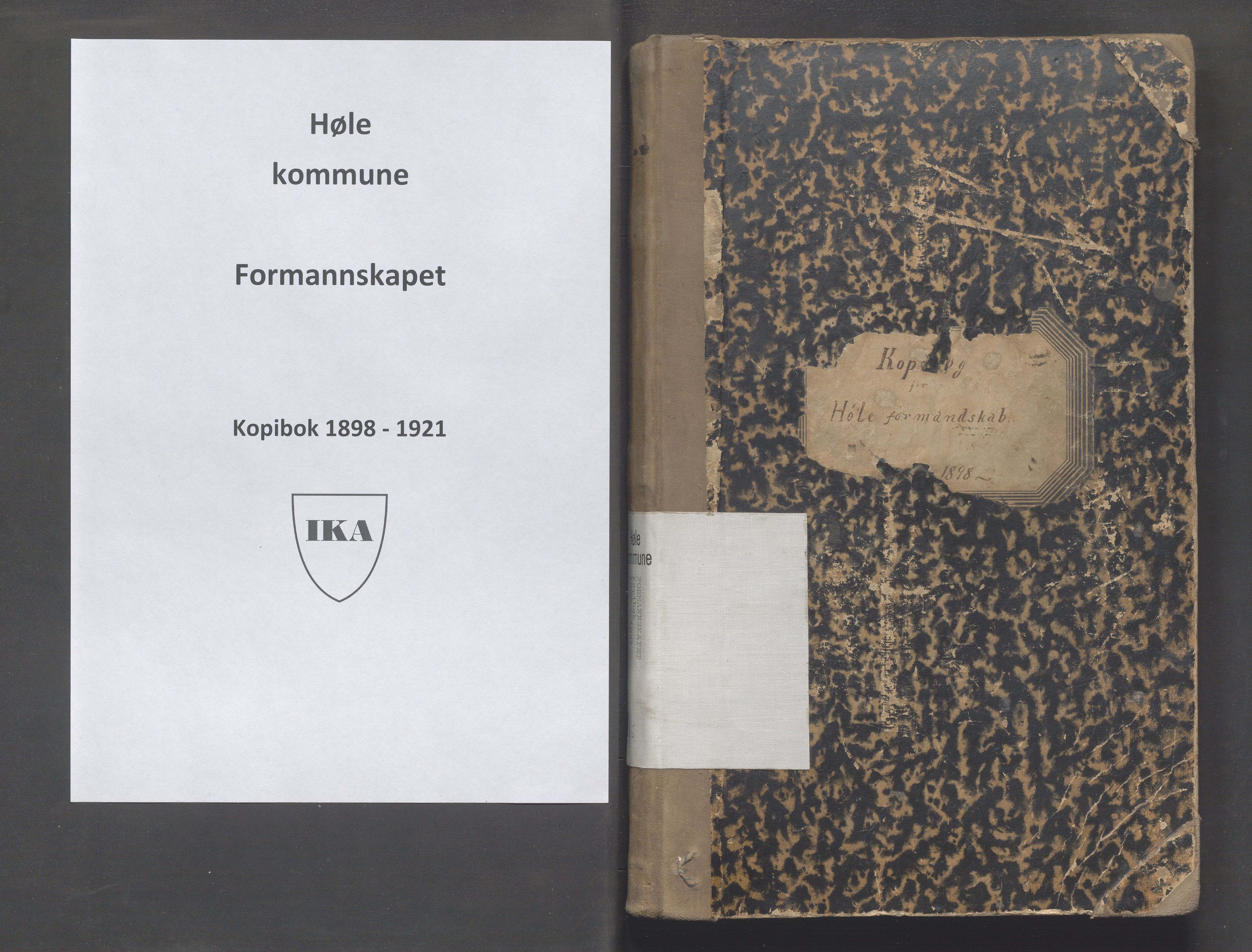 Høle kommune - Formannskapet, IKAR/K-100021/B/L0002: Kopibok, 1898-1921