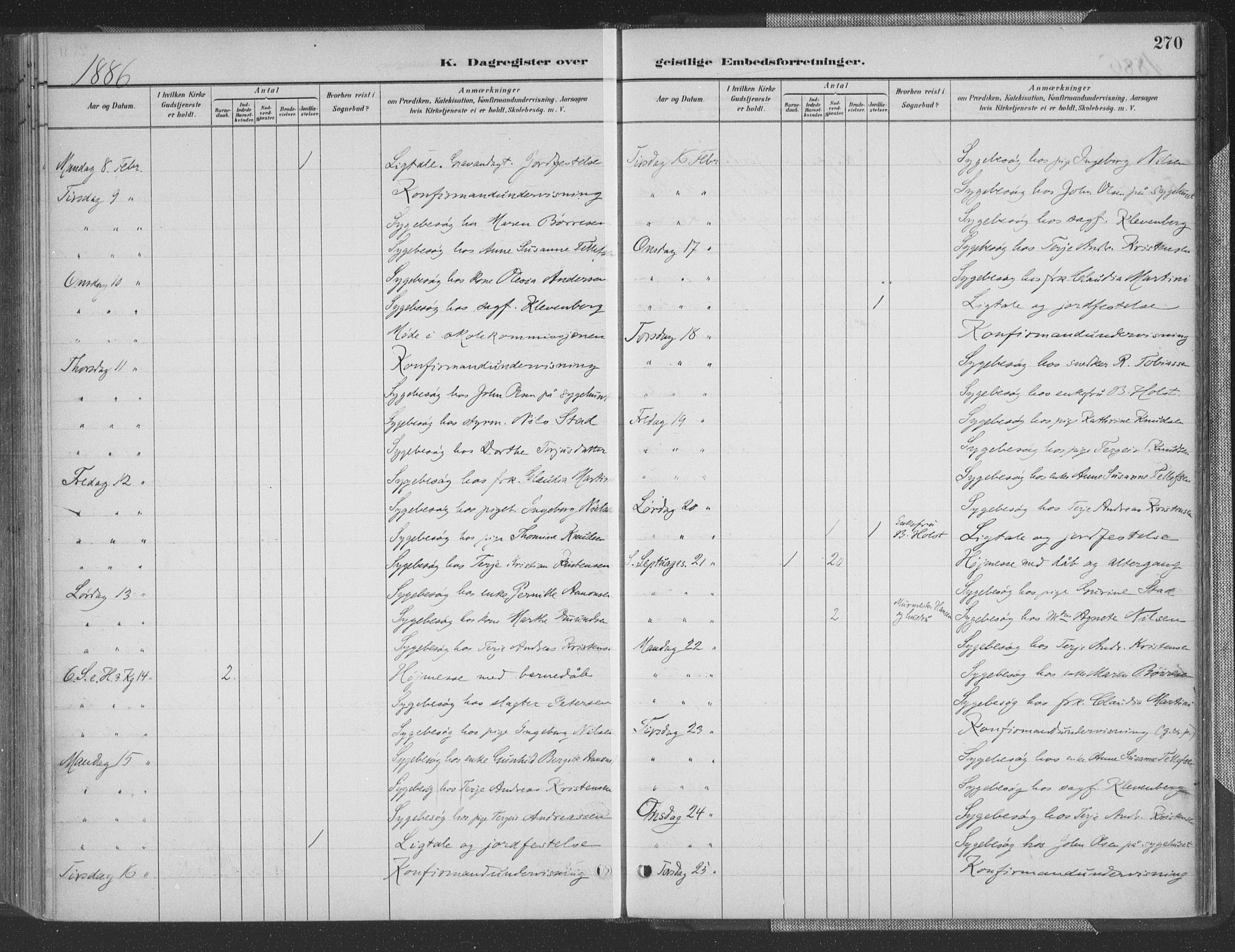 Grimstad sokneprestkontor, AV/SAK-1111-0017/F/Fa/L0004: Parish register (official) no. A 3, 1882-1910, p. 270