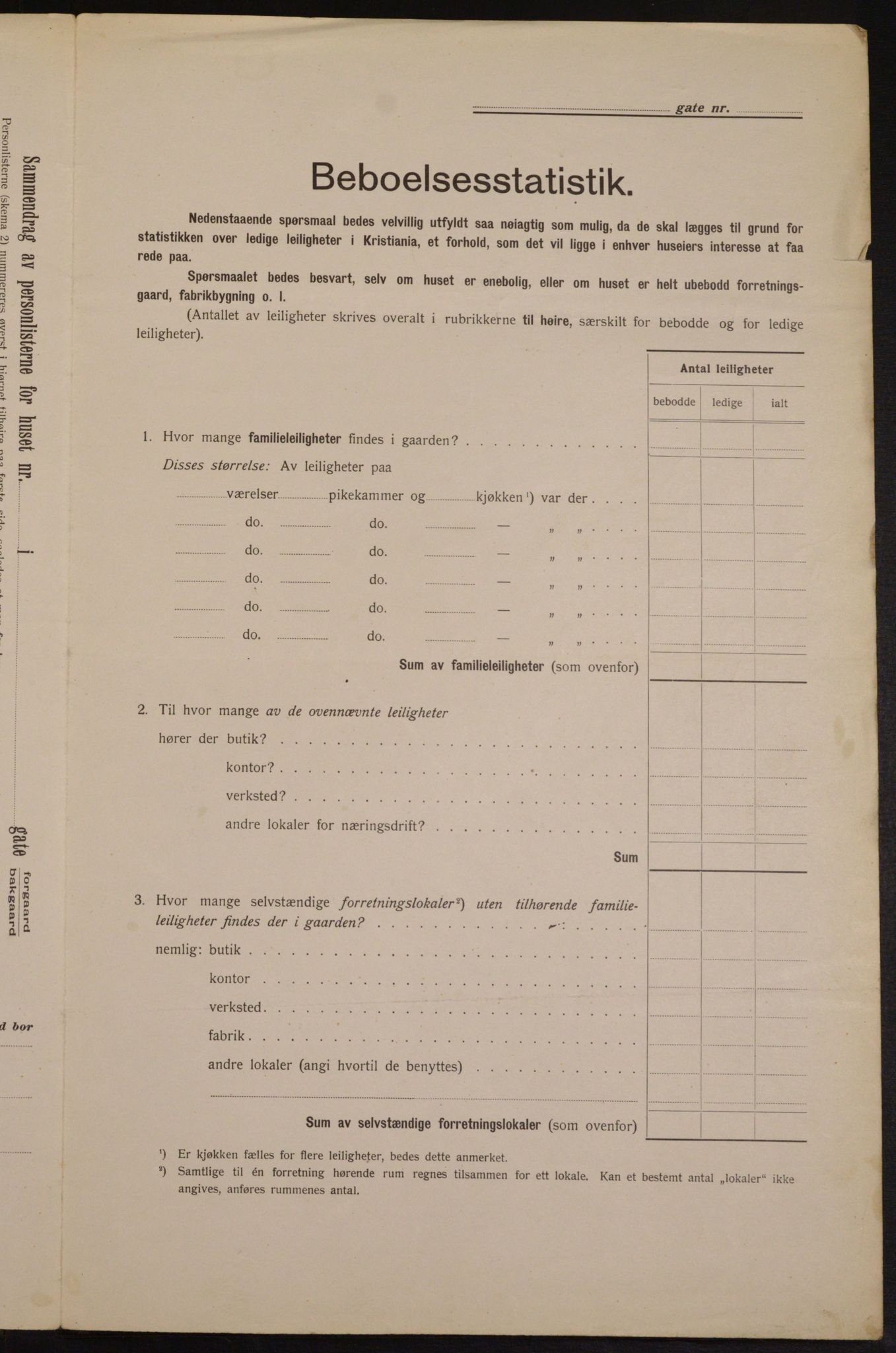 OBA, Municipal Census 1913 for Kristiania, 1913, p. 24341